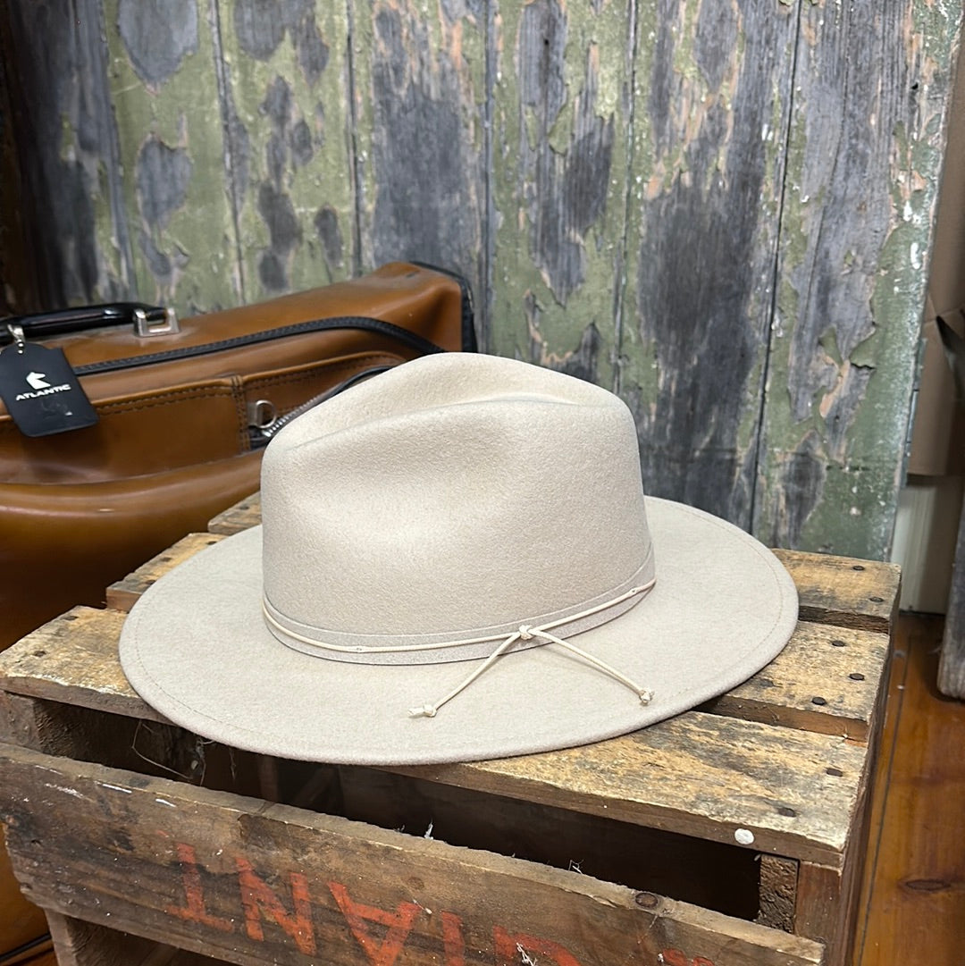 Urban Dust Soft Flat Brim Fashion Hat - 100% Aussie Wool - SF 360 - Adjustable Sizing