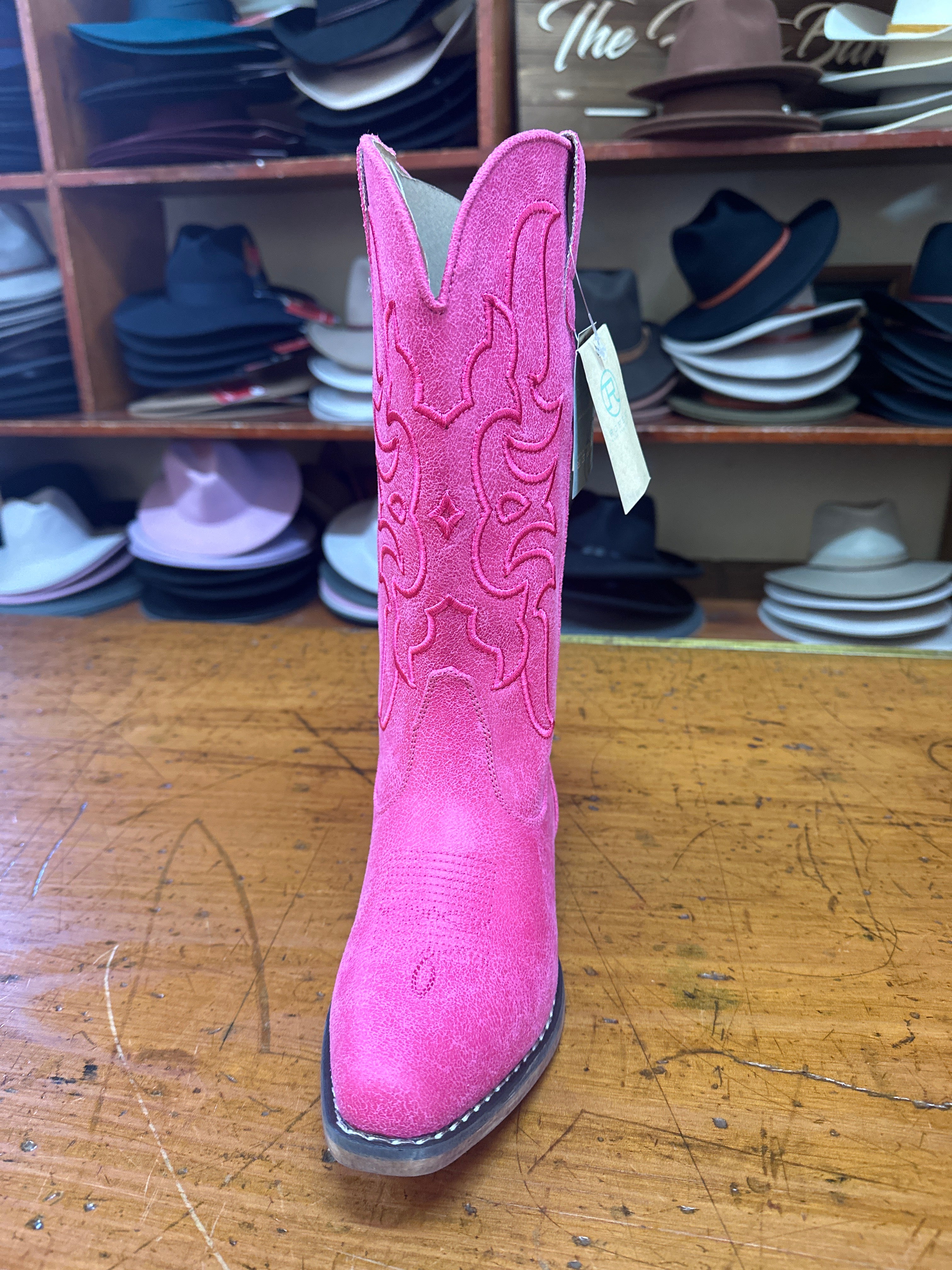Roper Riley Pink Cowgirl Boot