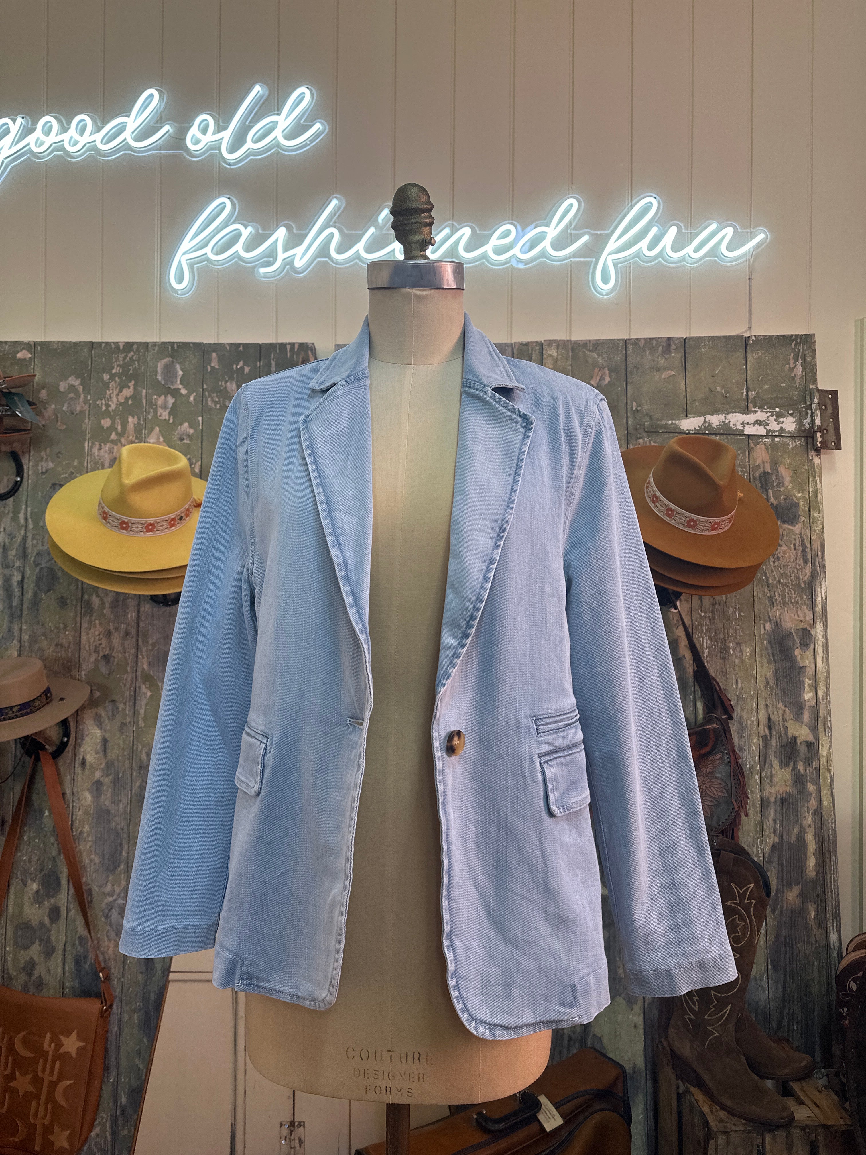 365 Days Denim Blazer