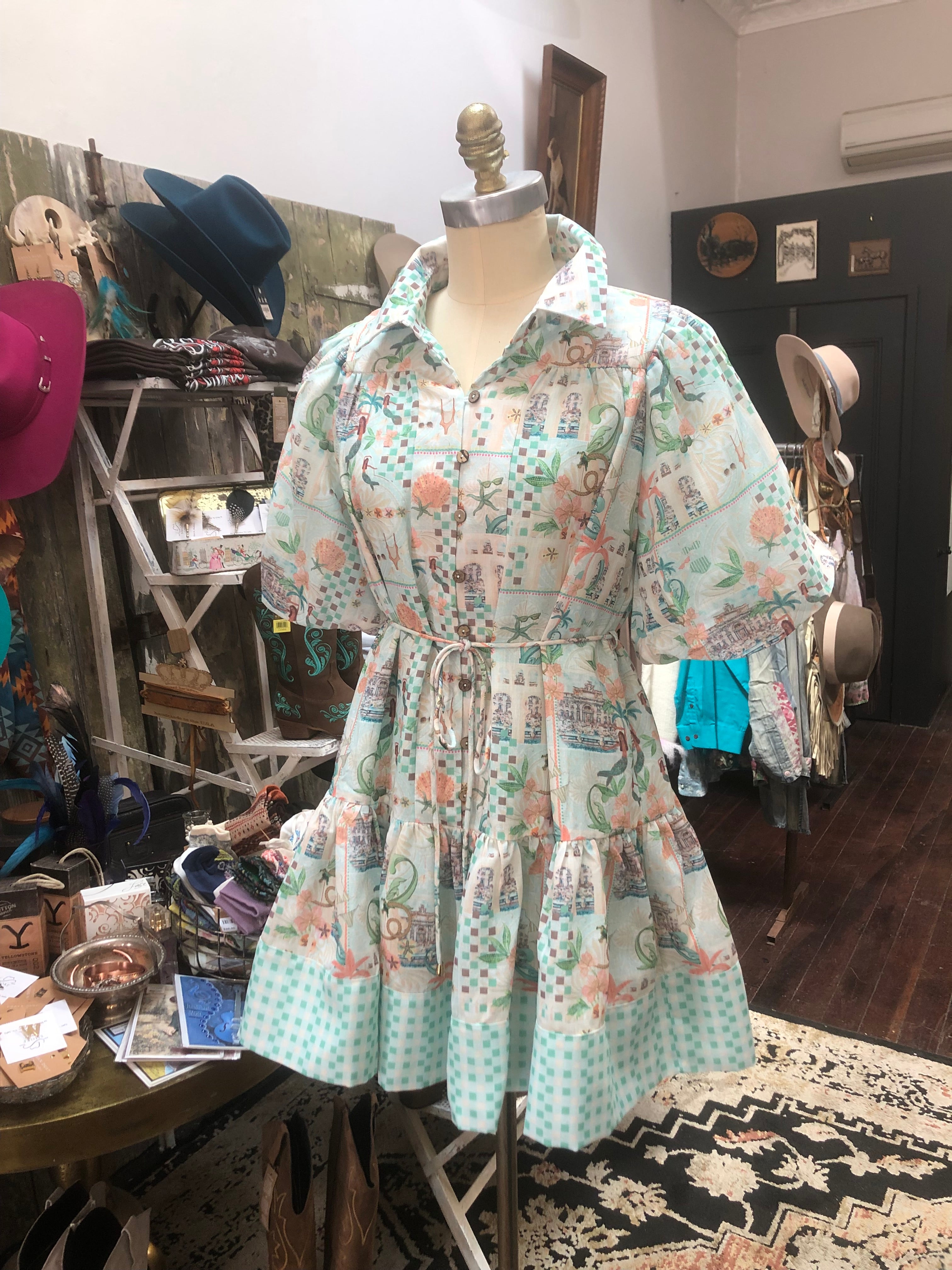 Spring Escape Short Dress