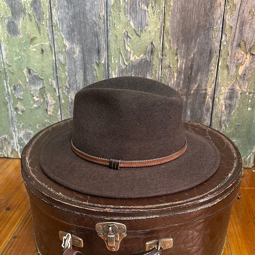 Urban Dust's Top Selling Style for Two Years Running - Stanton Italian Made Crushable 100% Wool Fedora IT001