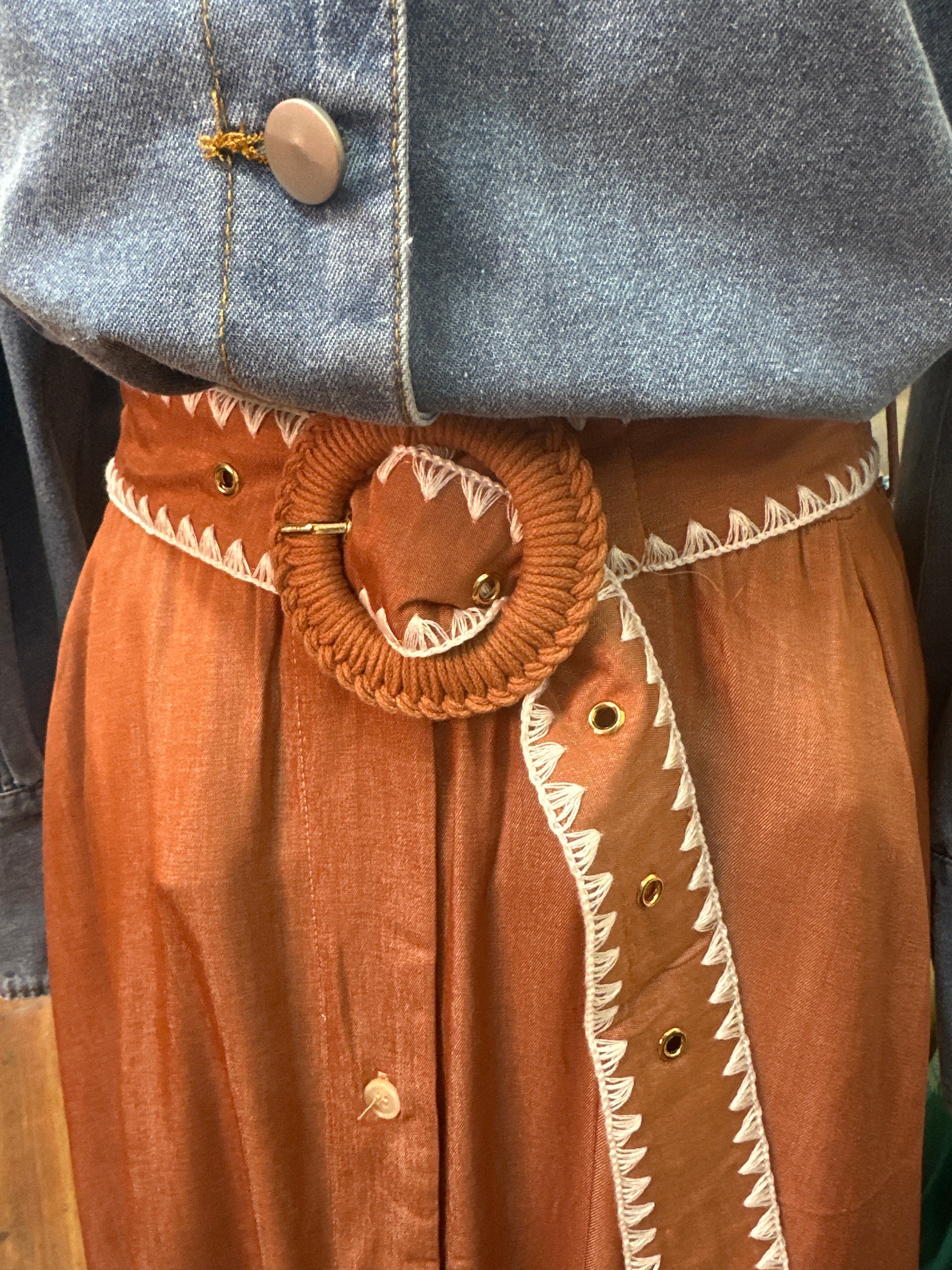 White Sandstorm Maxi Skirt