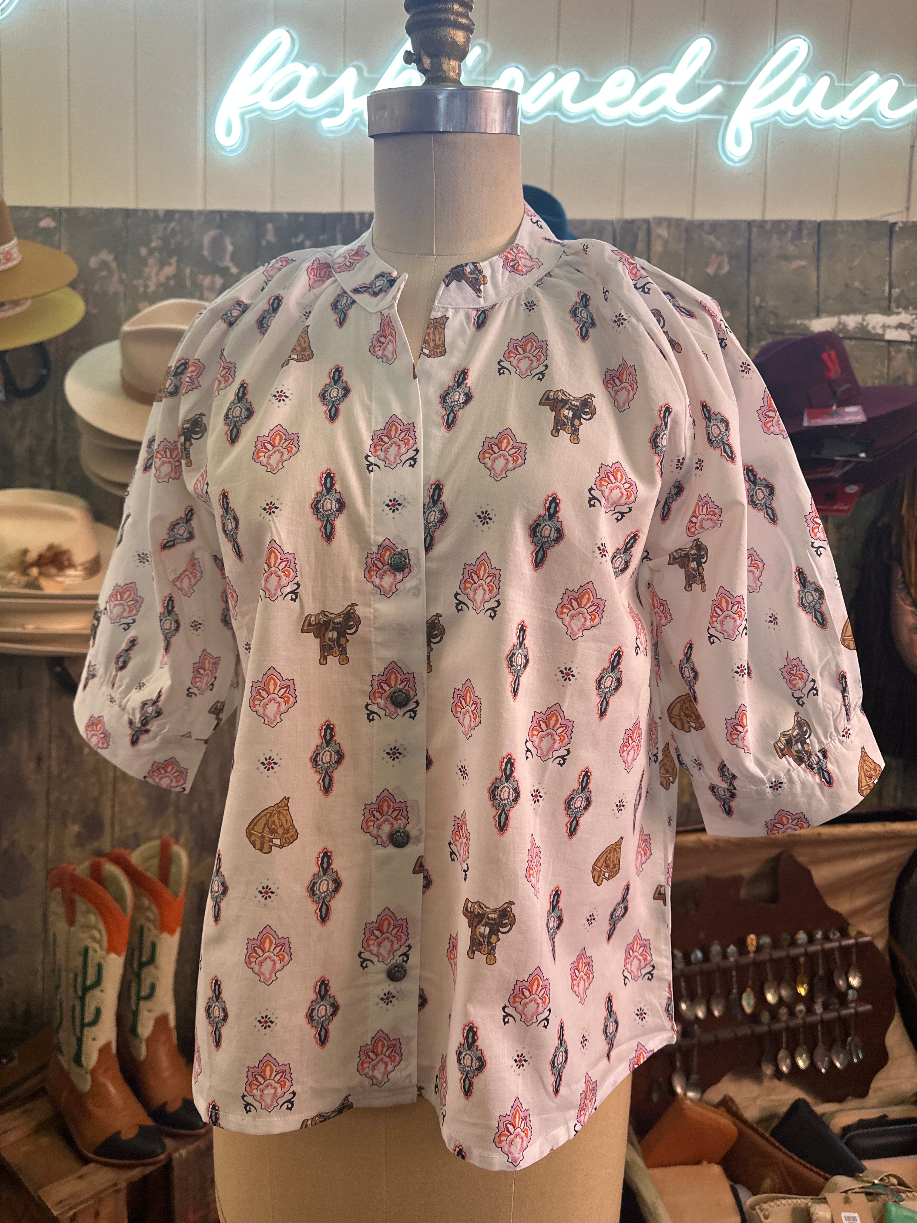 Tasha Polizzi Saddle Up Blouse