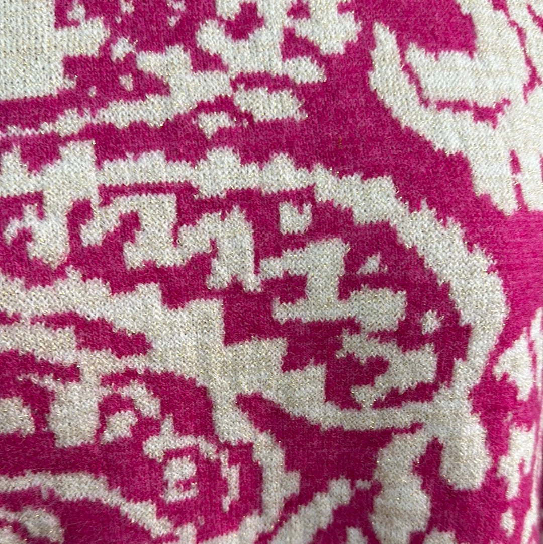 Your Closet’s Happy Hour Paisley Graphic Jumper