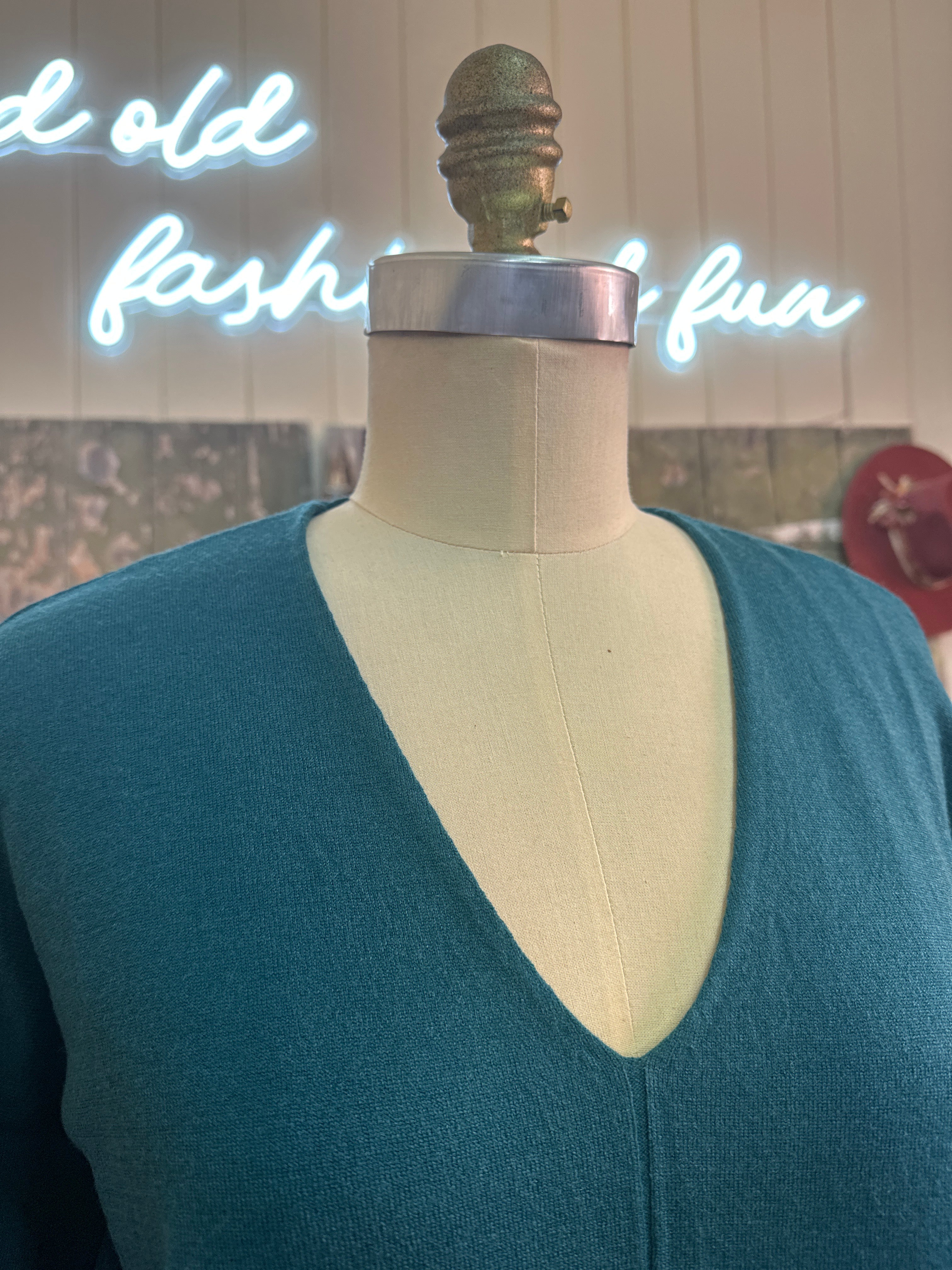 Aggel Clasdic V neck Jumper - Made In Greece