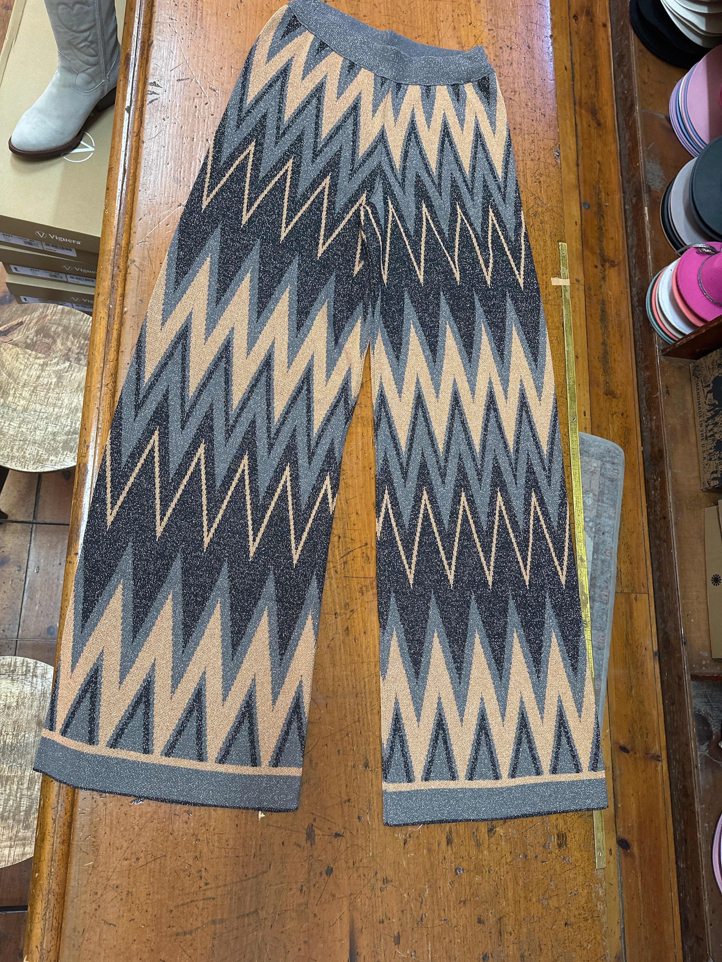 Aggel Zig Zag Lurex Pant