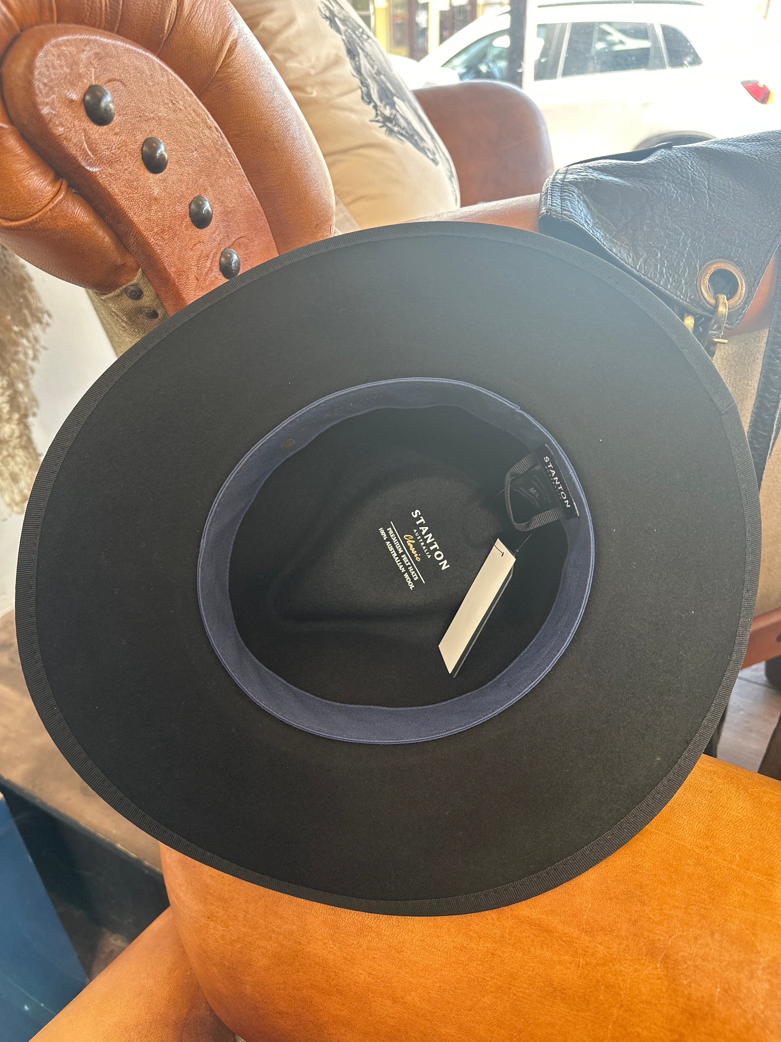 Urban Dust Western Felt Fedora - SF404