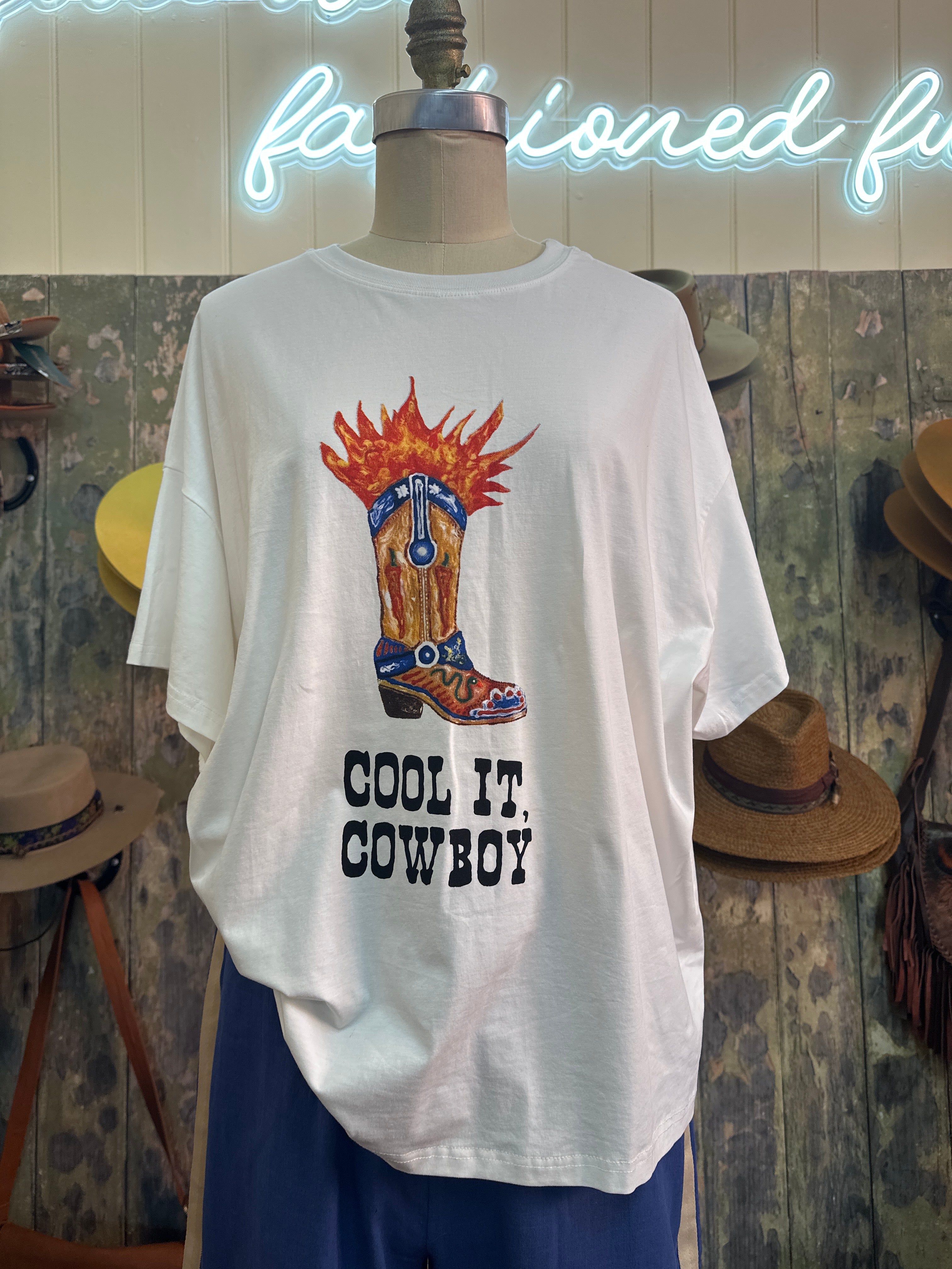 By Frankie Cool It Cowboy T.Shirt