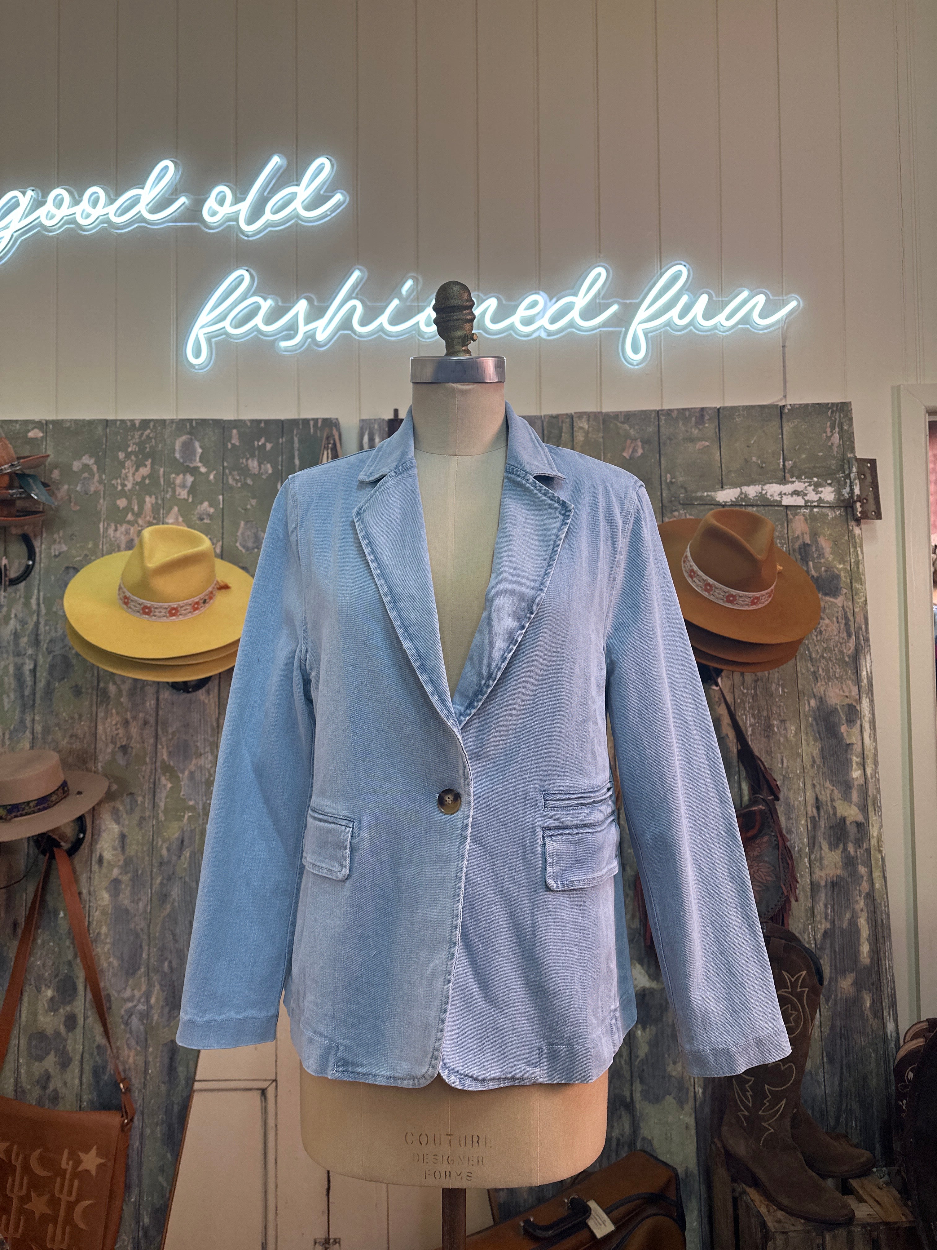 365 Days Denim Blazer