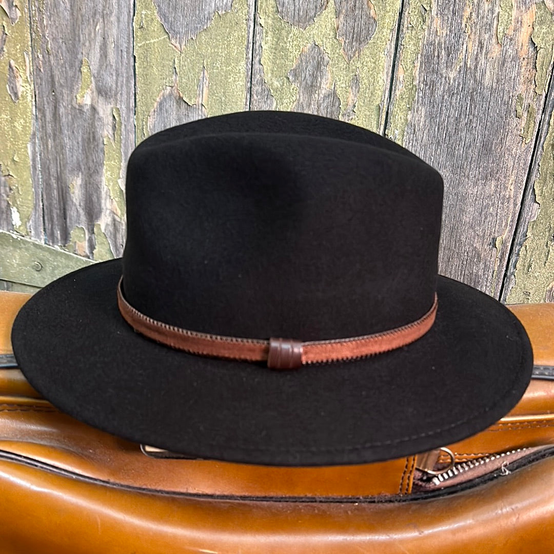 Urban Dust's Top Selling Style for Two Years Running - Stanton Italian Made Crushable 100% Wool Fedora IT001