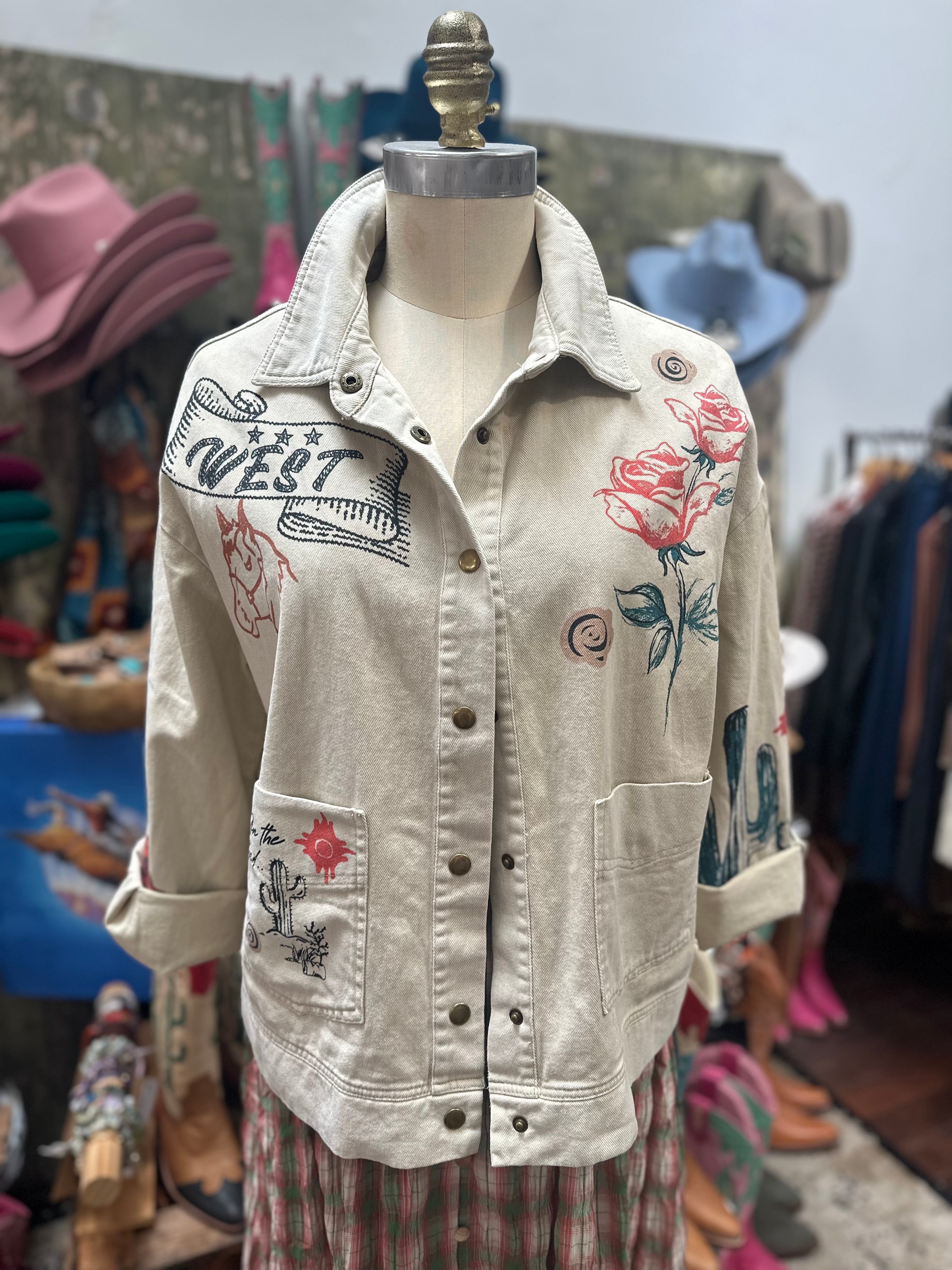 Arizona Denim Shacket