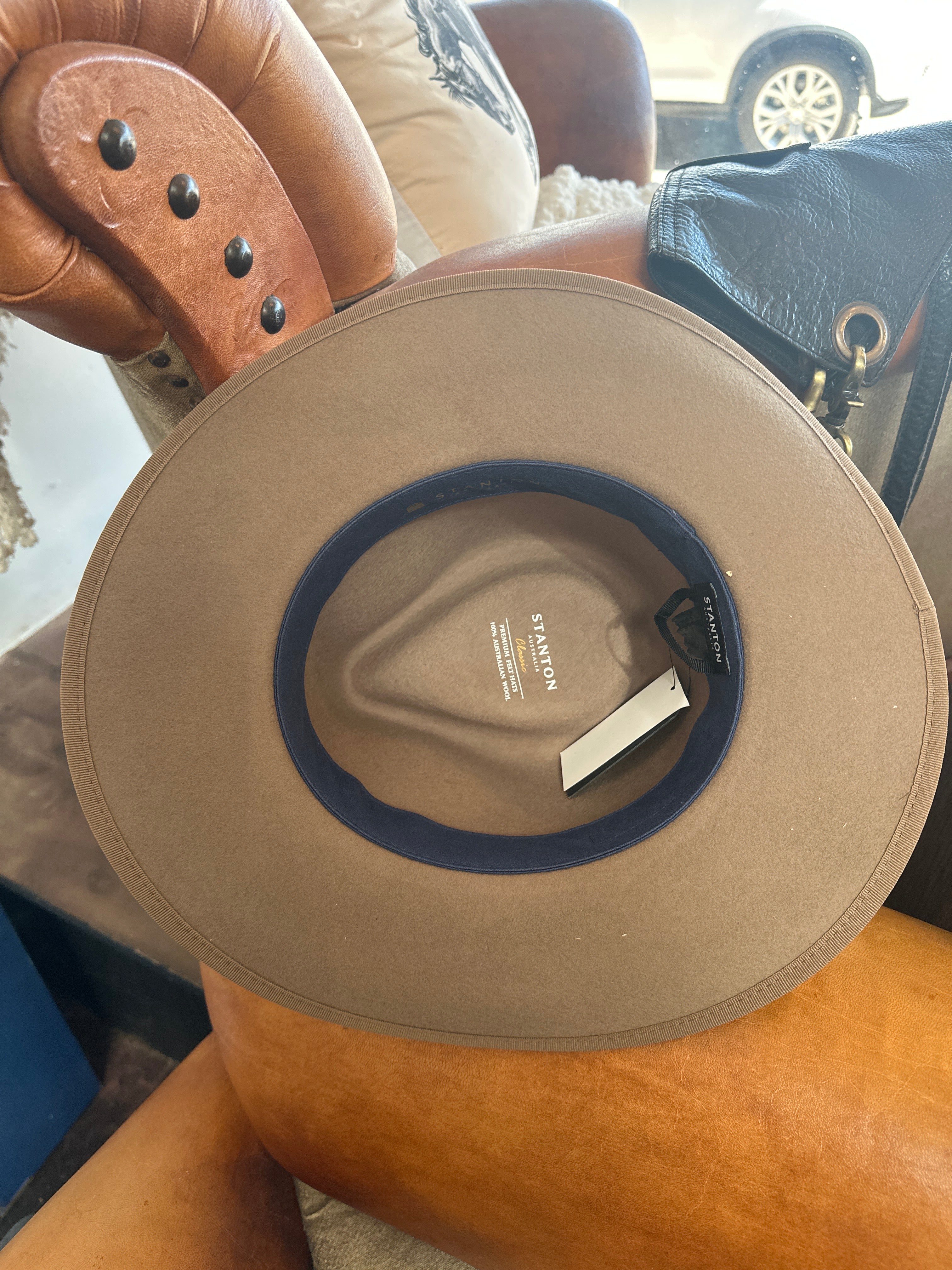 Urban Dust Western Felt Fedora - SF404