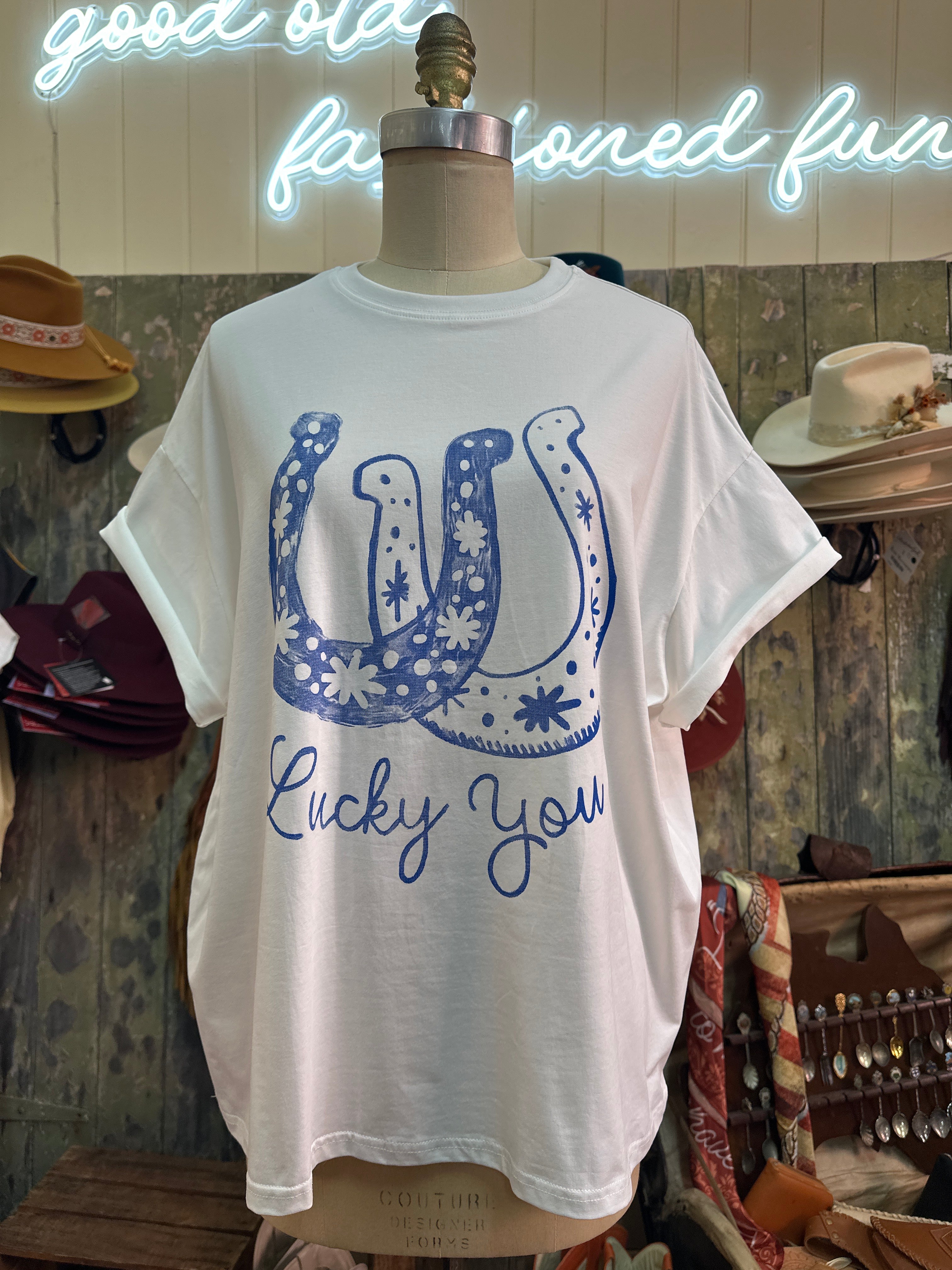 By Frankie Lucky You T.Shirt
