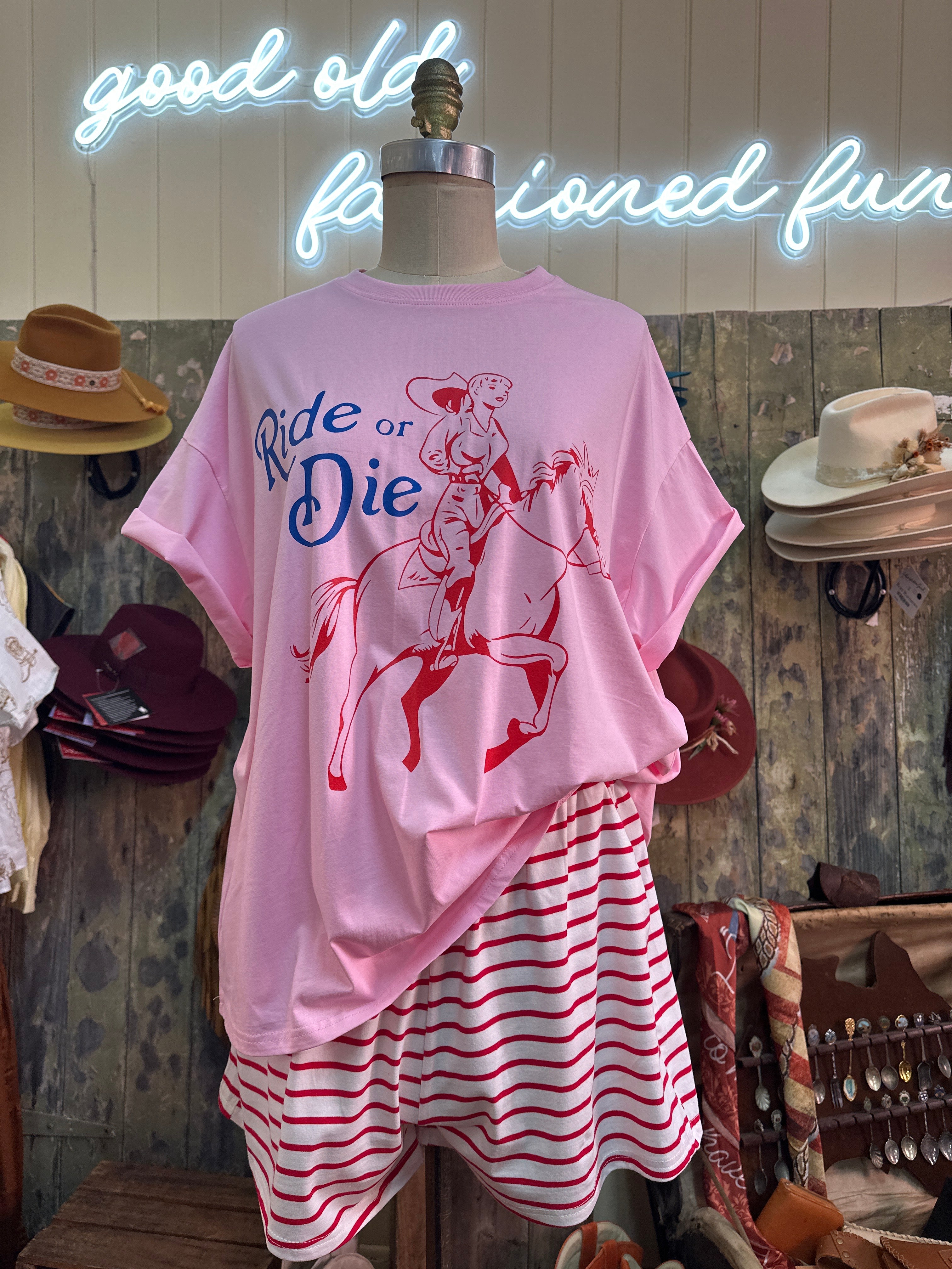 By Frankie Ride or Die T.Shirt