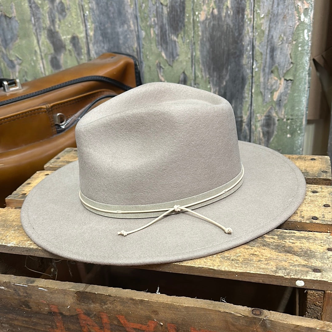 Urban Dust Soft Flat Brim Fashion Hat - 100% Aussie Wool - SF 360 - Adjustable Sizing