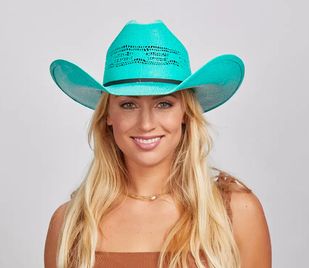 American Hat Makers - Chelsea | Womens Straw Cowgirl Hat