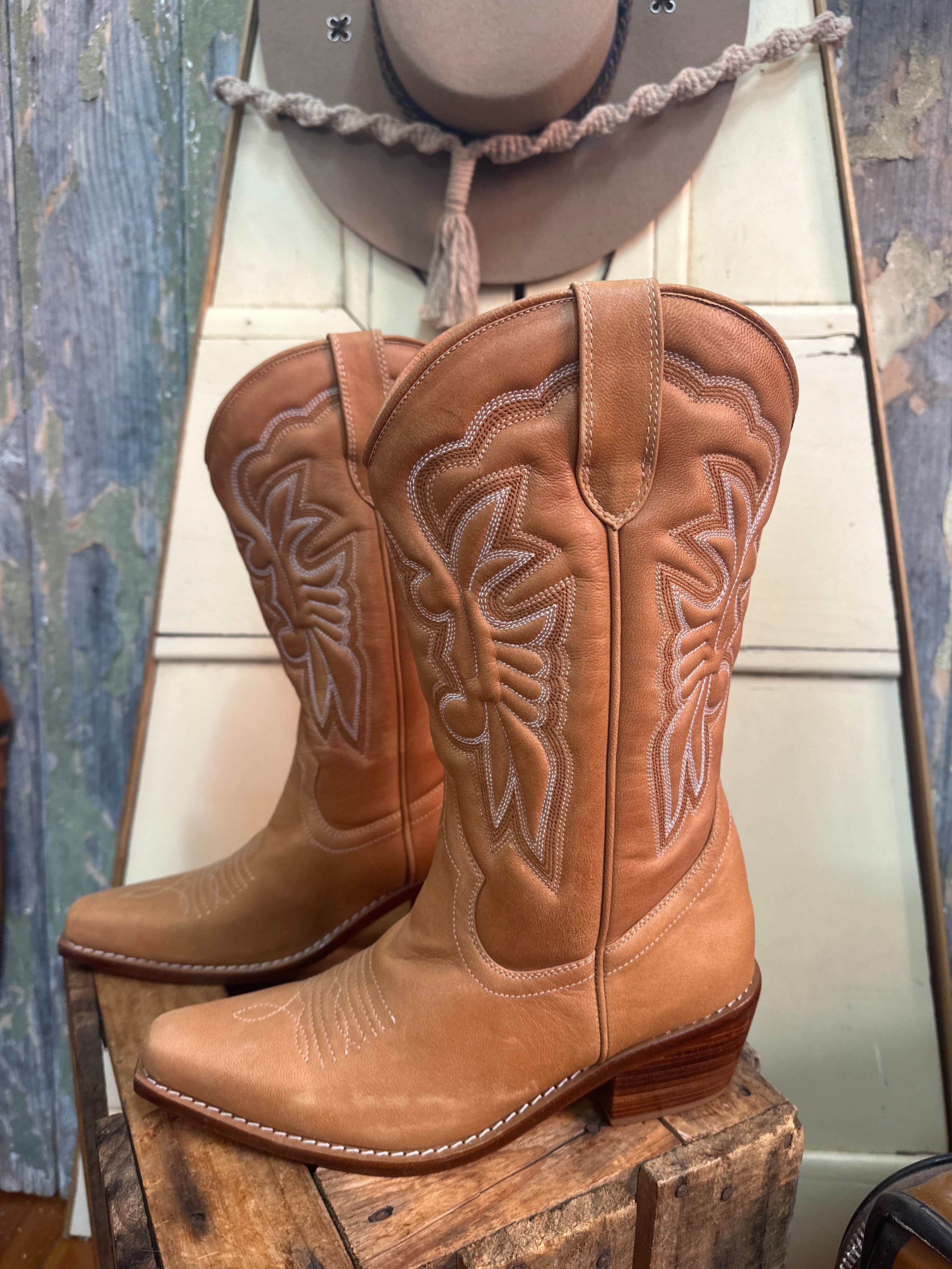 It's A Cowgirl Thing Embroided Cowgirl Boots