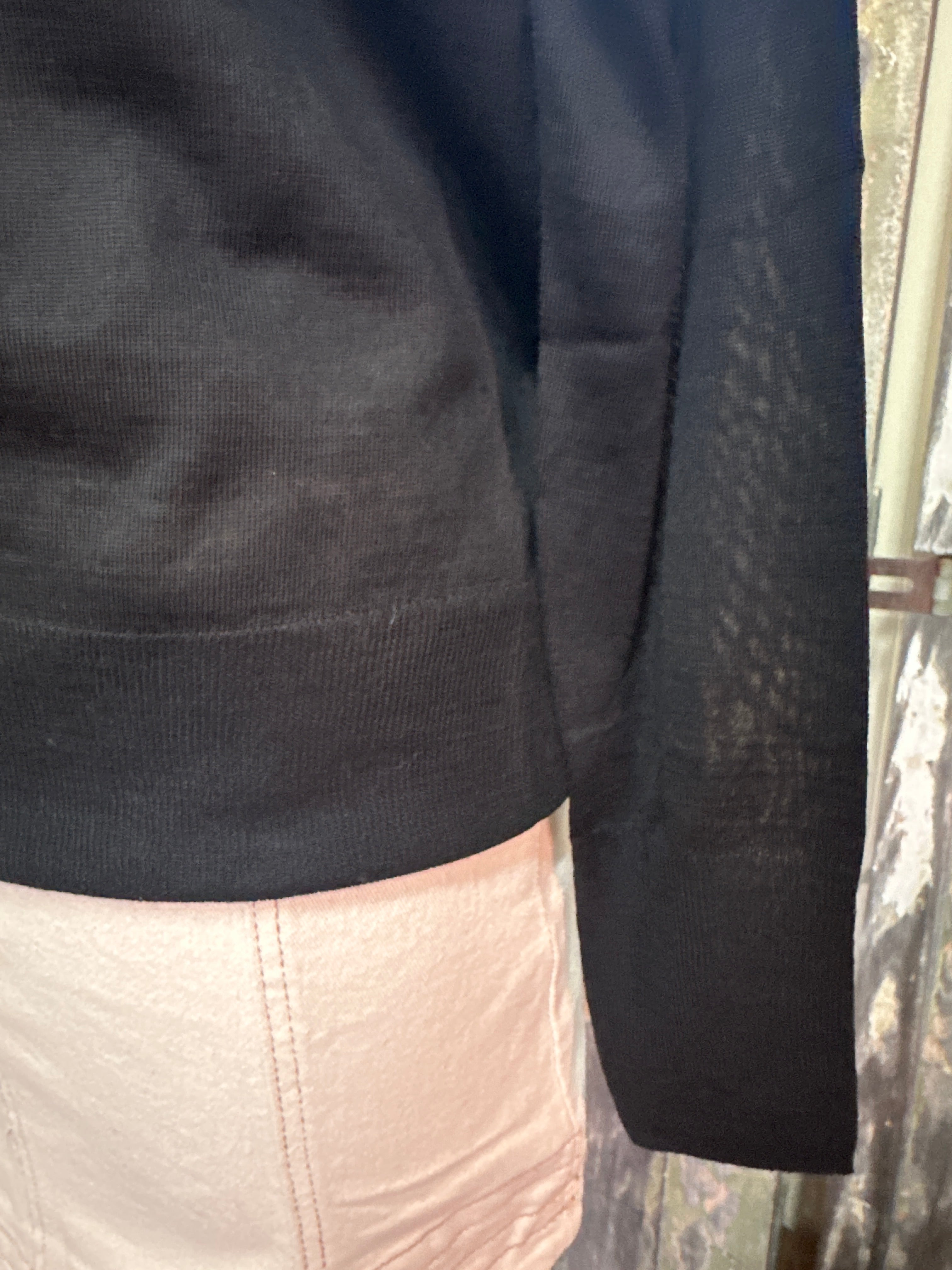 x 365 Days Ava Crew Wool Mix Basic Black
