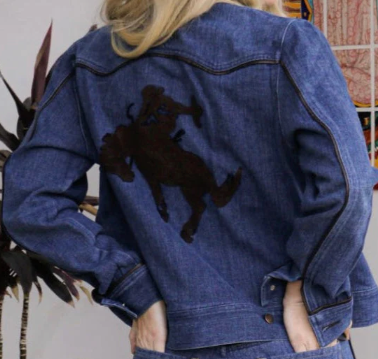 Rodeo Quincy Bronc Brothers Denim Jacket