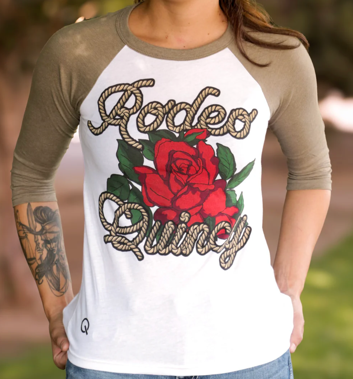 Rodeo Quincy OG Rodeo Baseball Tee