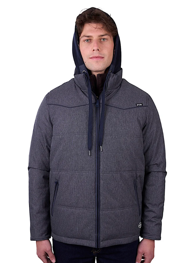 PURE WESTERN CHAD JACKET NAVY