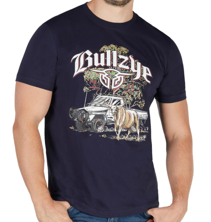 Bullzeye Mens Bull Cather T. Shirt