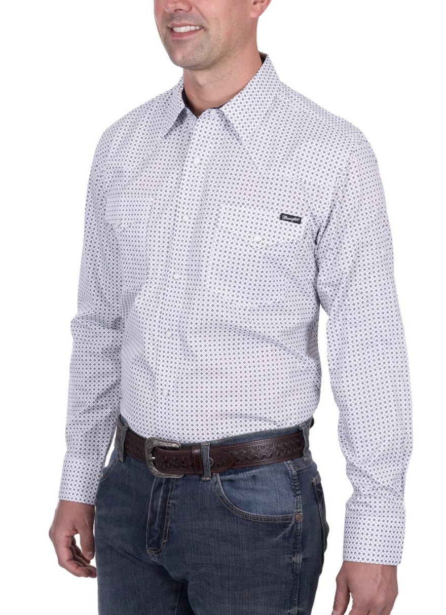 Wrangler Mens Brent LS Shirt