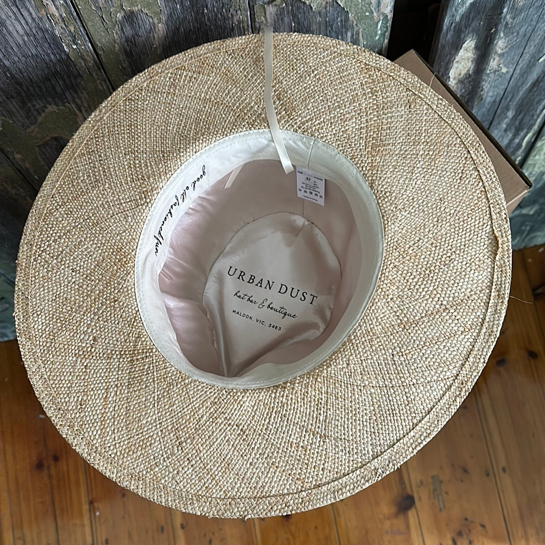 Urban Dust Natural Weave Straw Hat 5066A