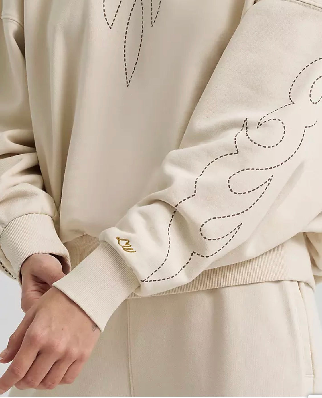 Lainey Wilson x Wrangler Cowboy Long Sleeve Sweater