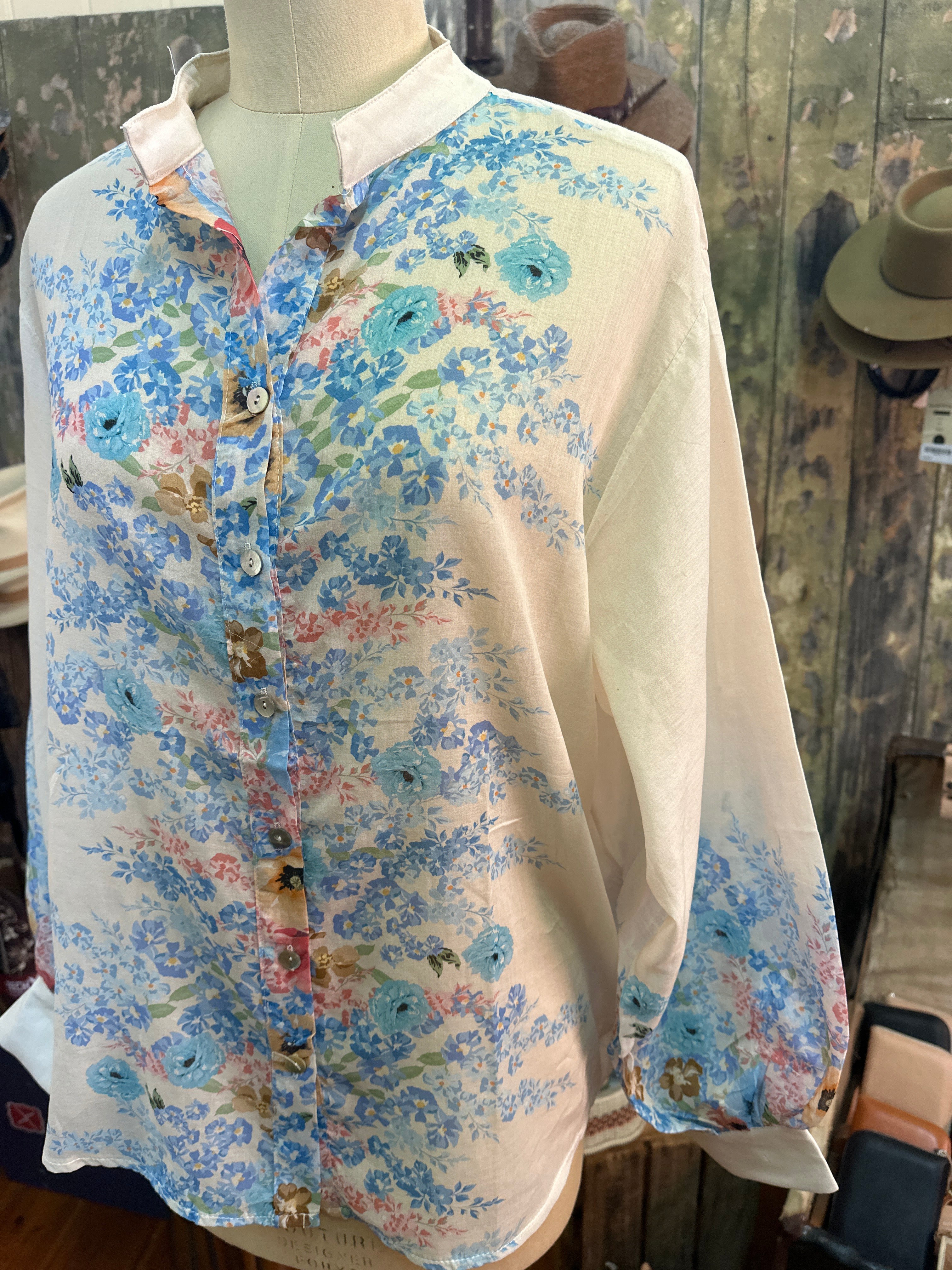 Urban Luxury Cotton Floral Shirt