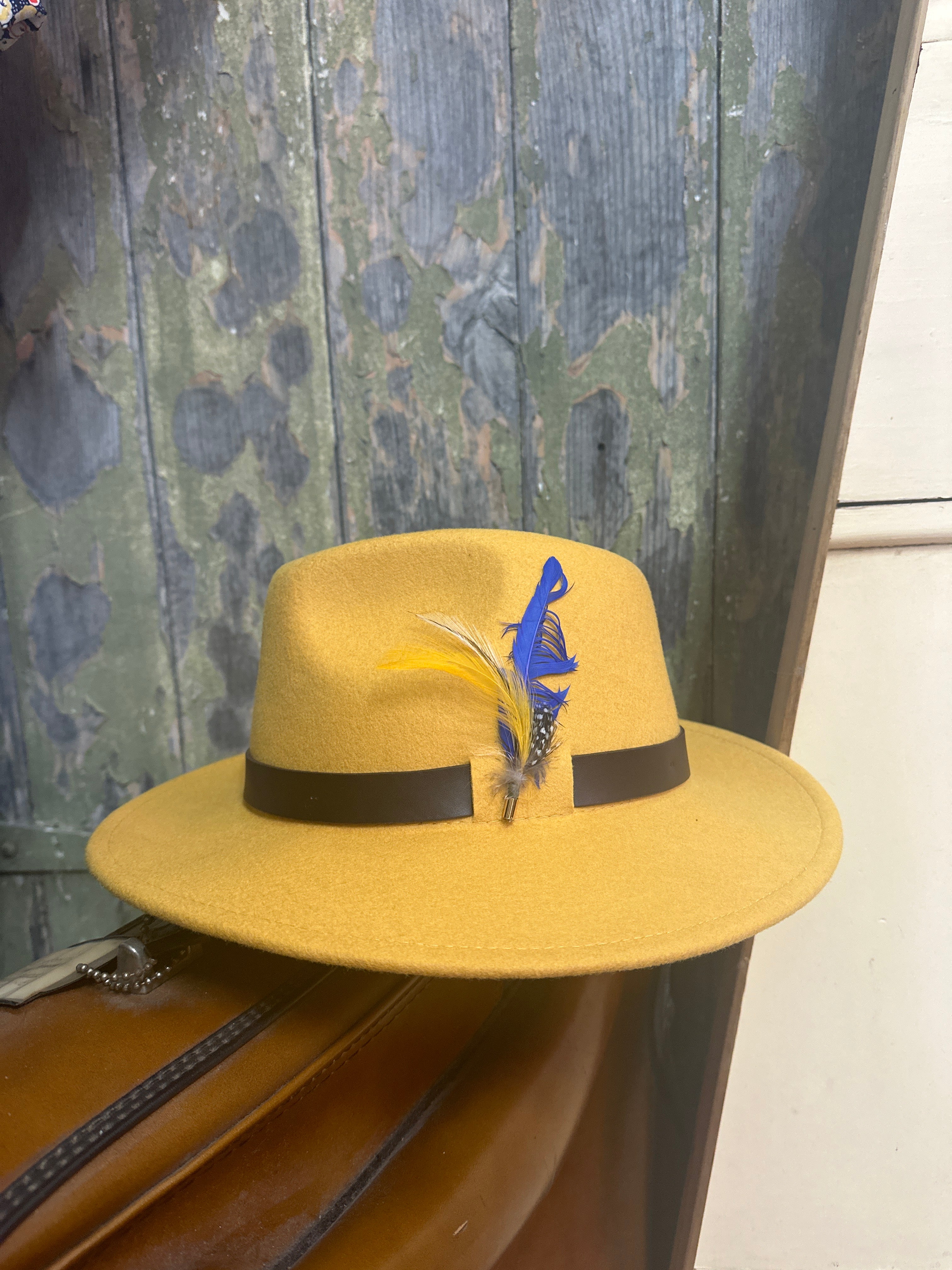 Urban Dust 100% Aussie Felt Fedora -  SF363 - Adjustable