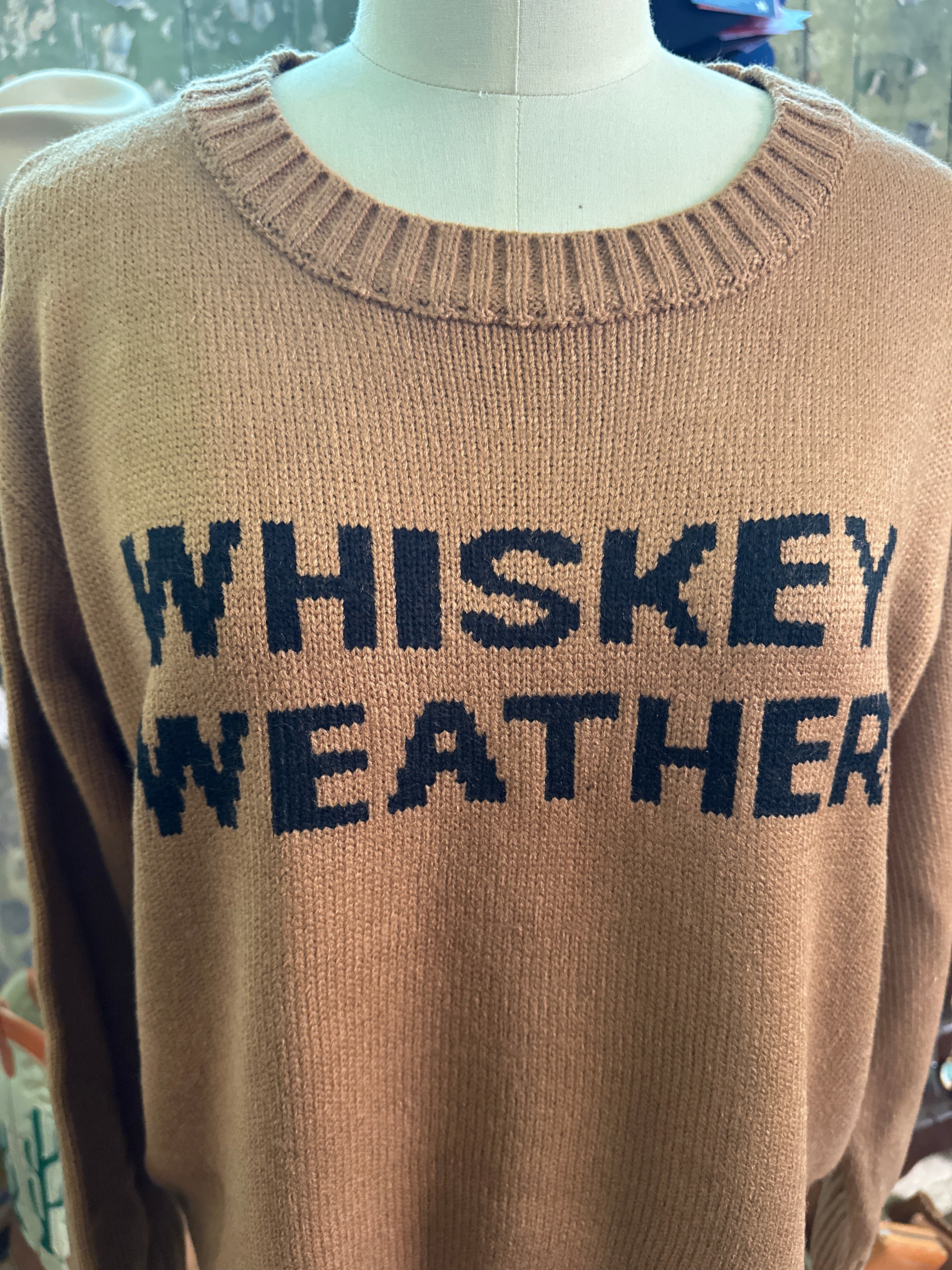 Whiskey Weather Sweater