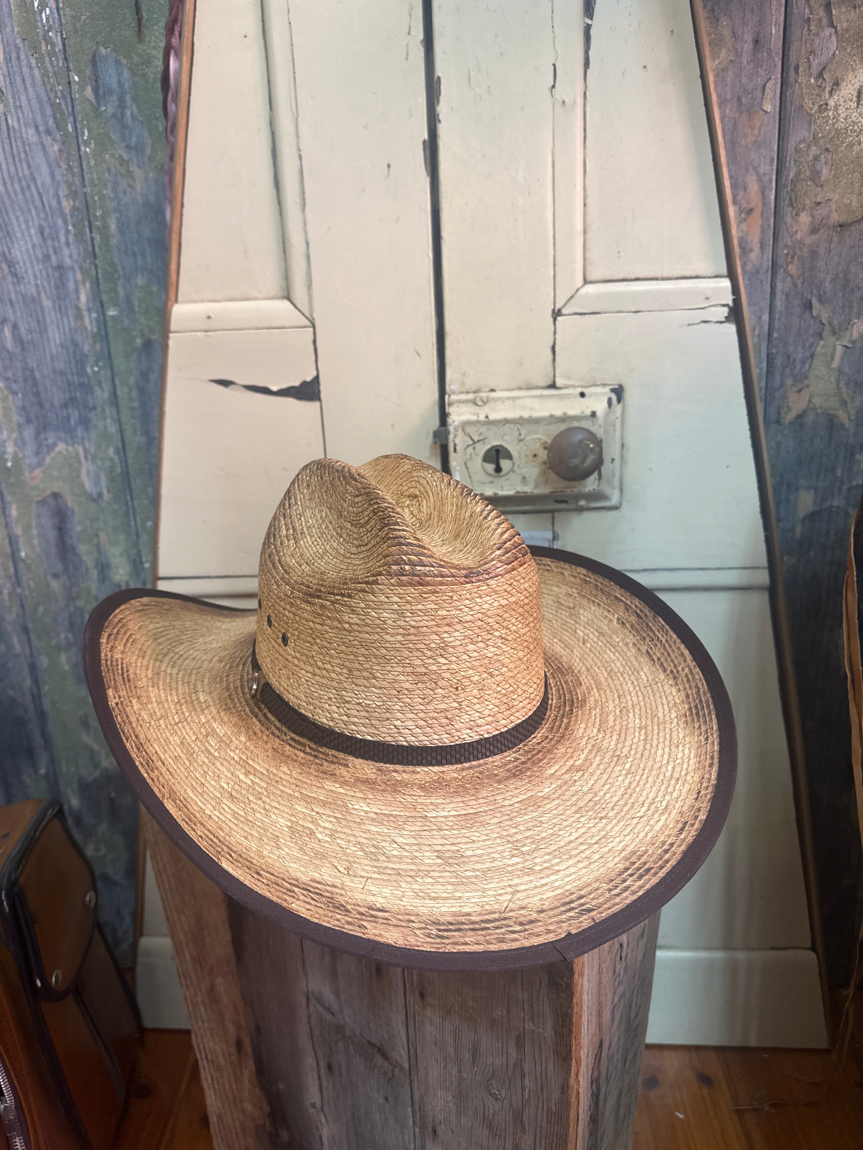 Justin Trigger Palm Straw Hat