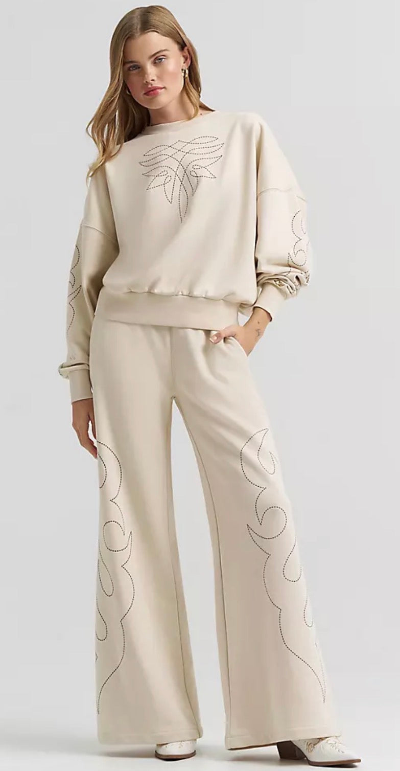 Lainey Wilson x Wrangler Cowboy Long Sleeve Sweater