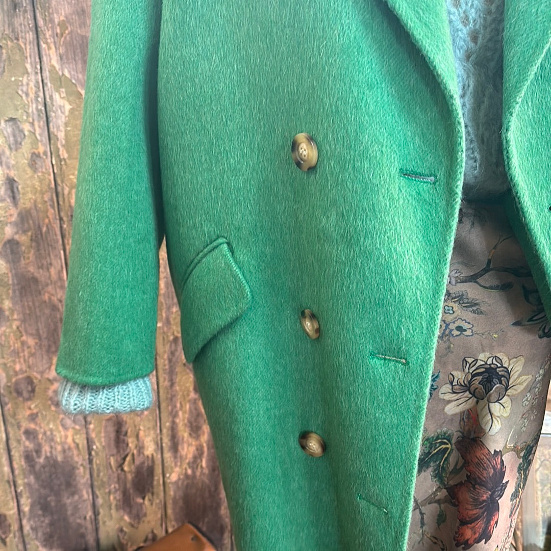 Urban Dust Mint Green One Off Coat