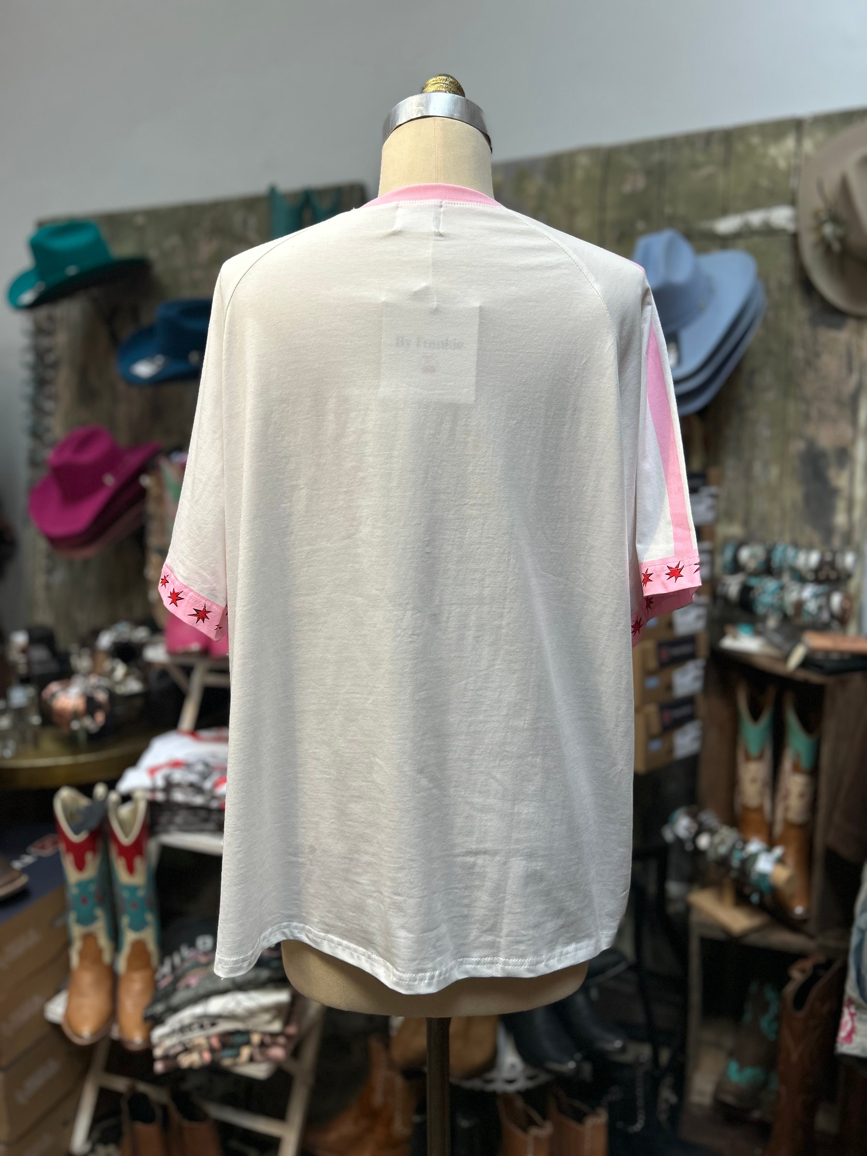 By Frankie Not Your Darlin T.Shirt Pink