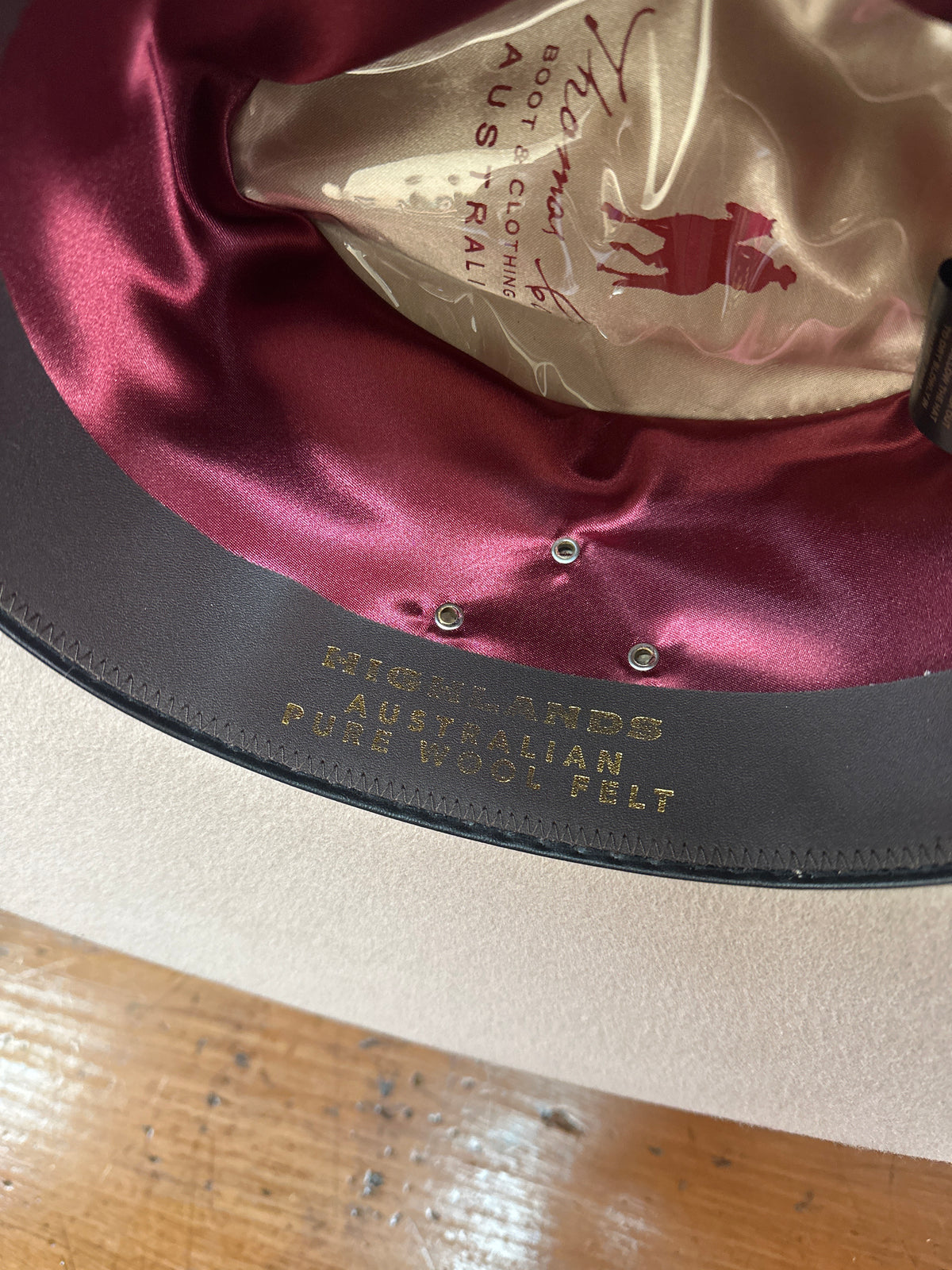 Thomas Cook Highland Pure Wool Felt Hat Sand | Urban Dust Hat Bar ...