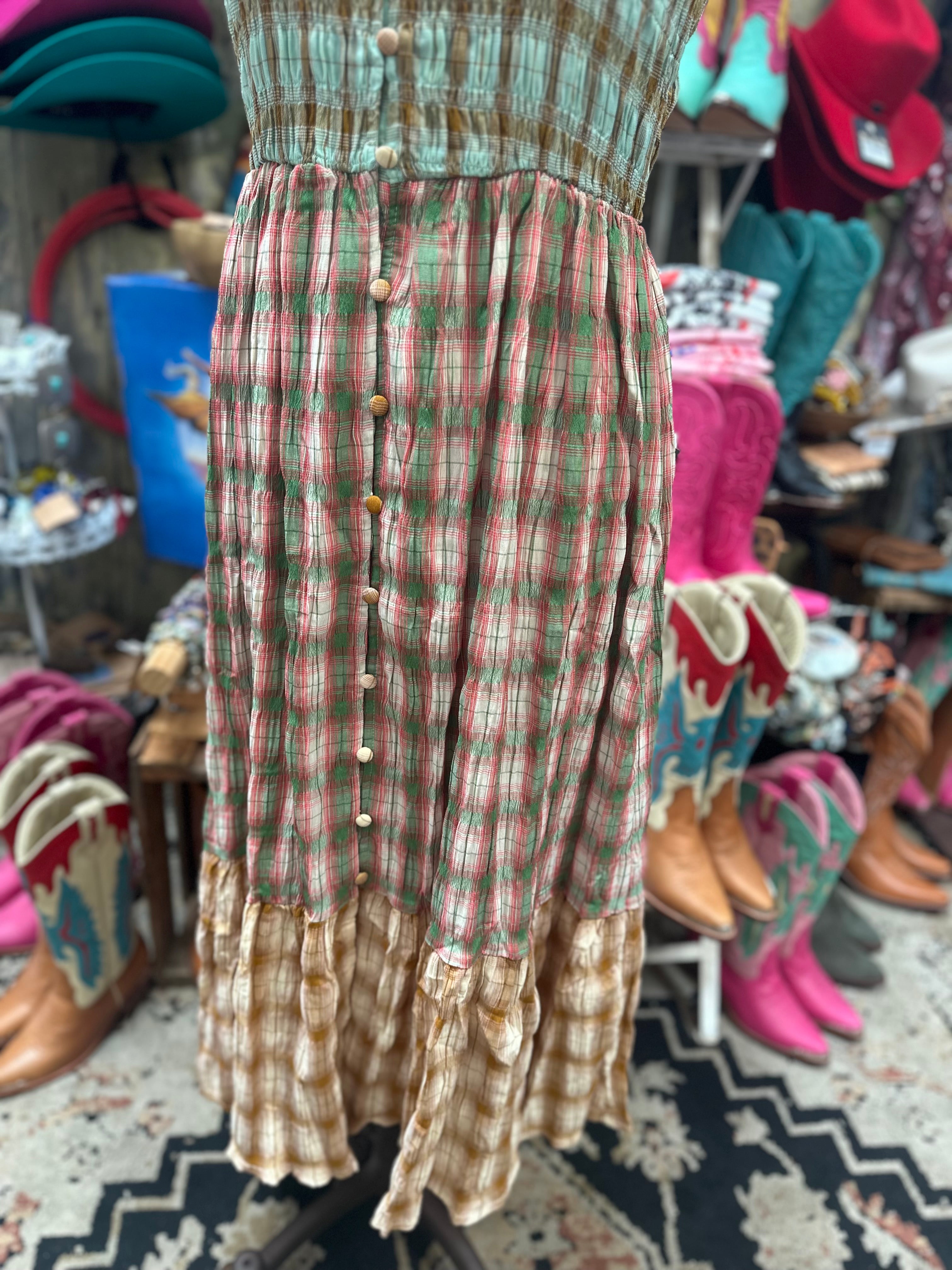 Anna Shearling Dress