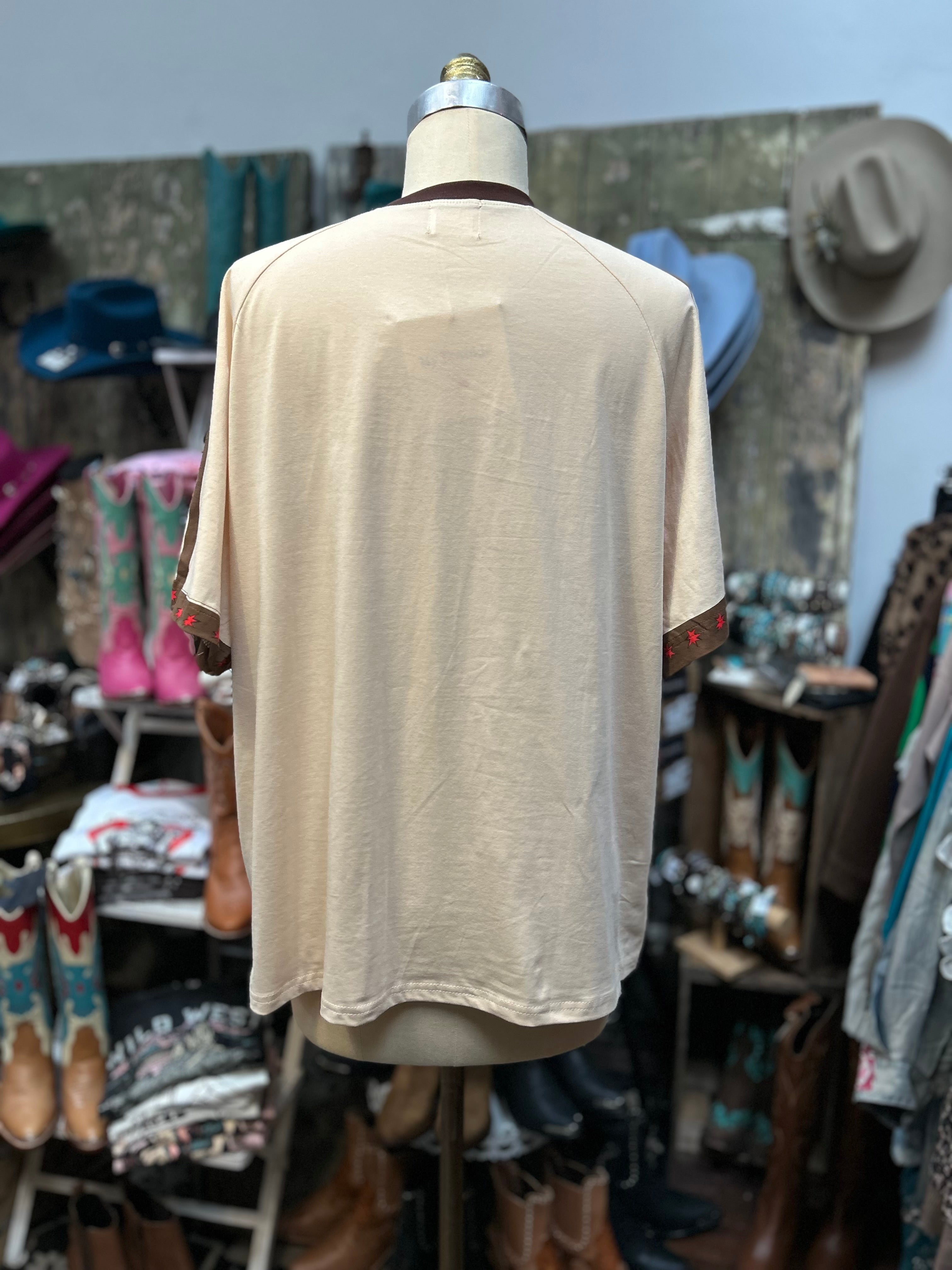 By Frankie Not Your Darlin T.Shirt Beige