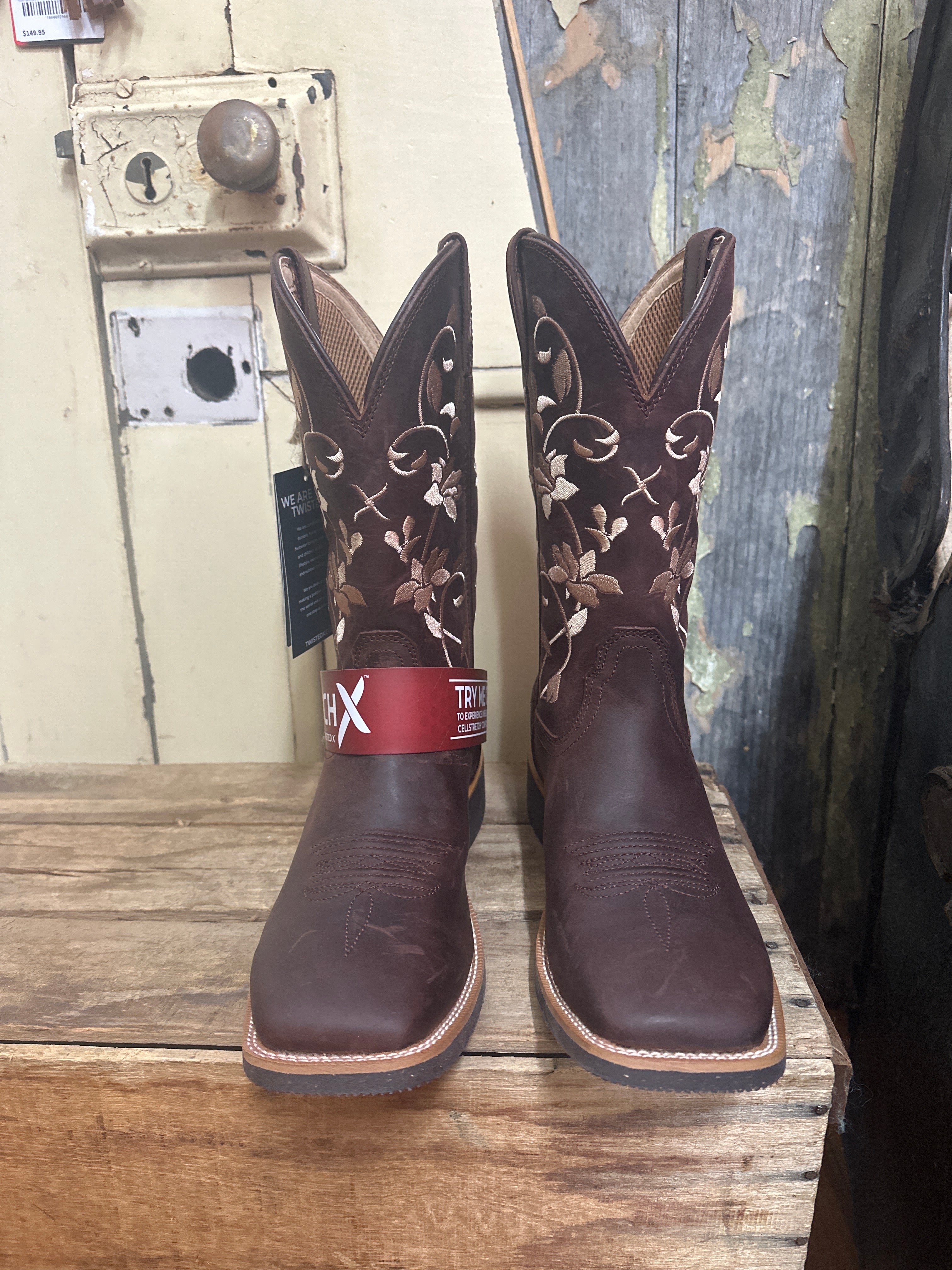 Twisted X 11” Tech x2 Chocolate Truffle Boot