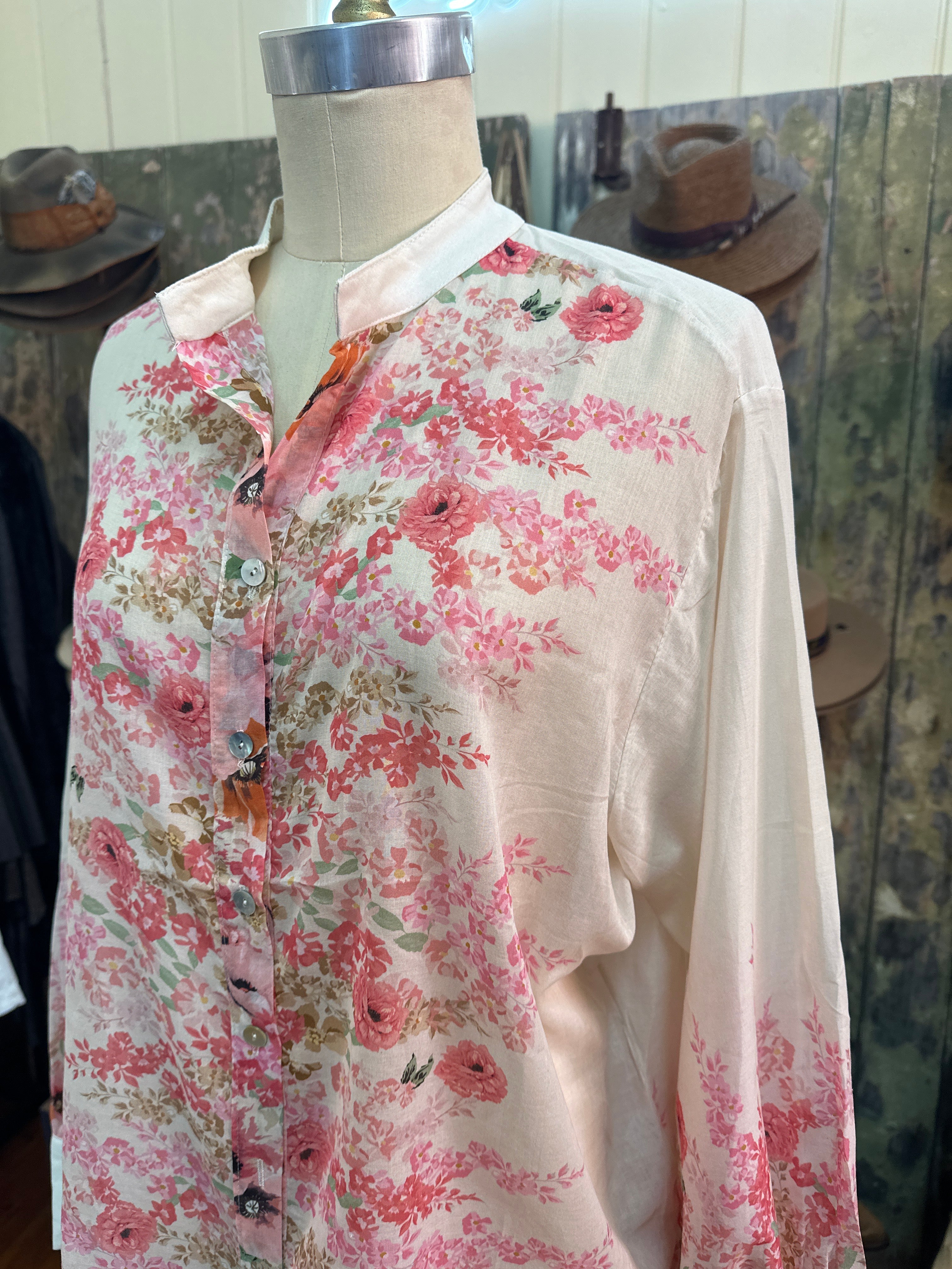 Urban Luxury Cotton Floral Shirt