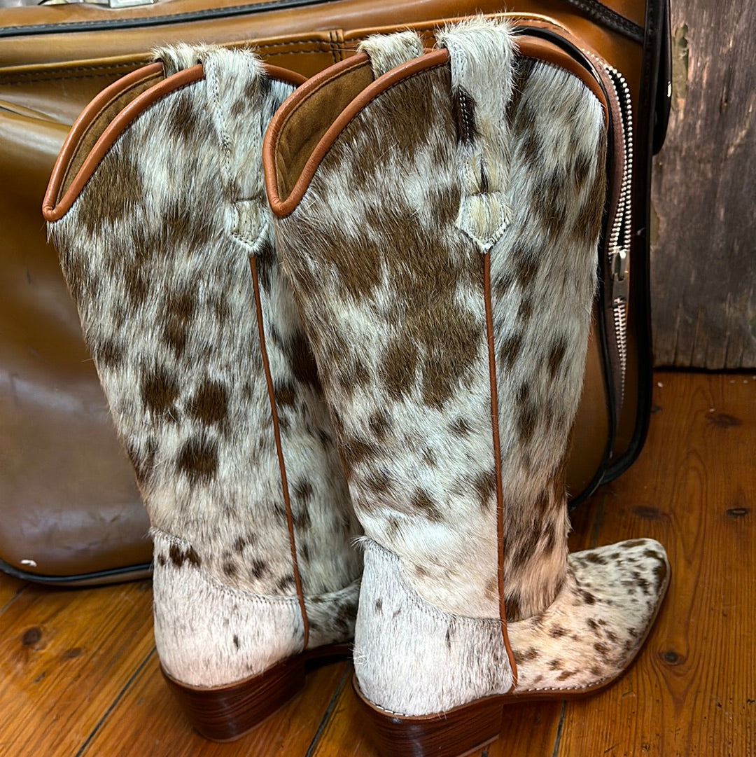 Cow Hide Queen Boot