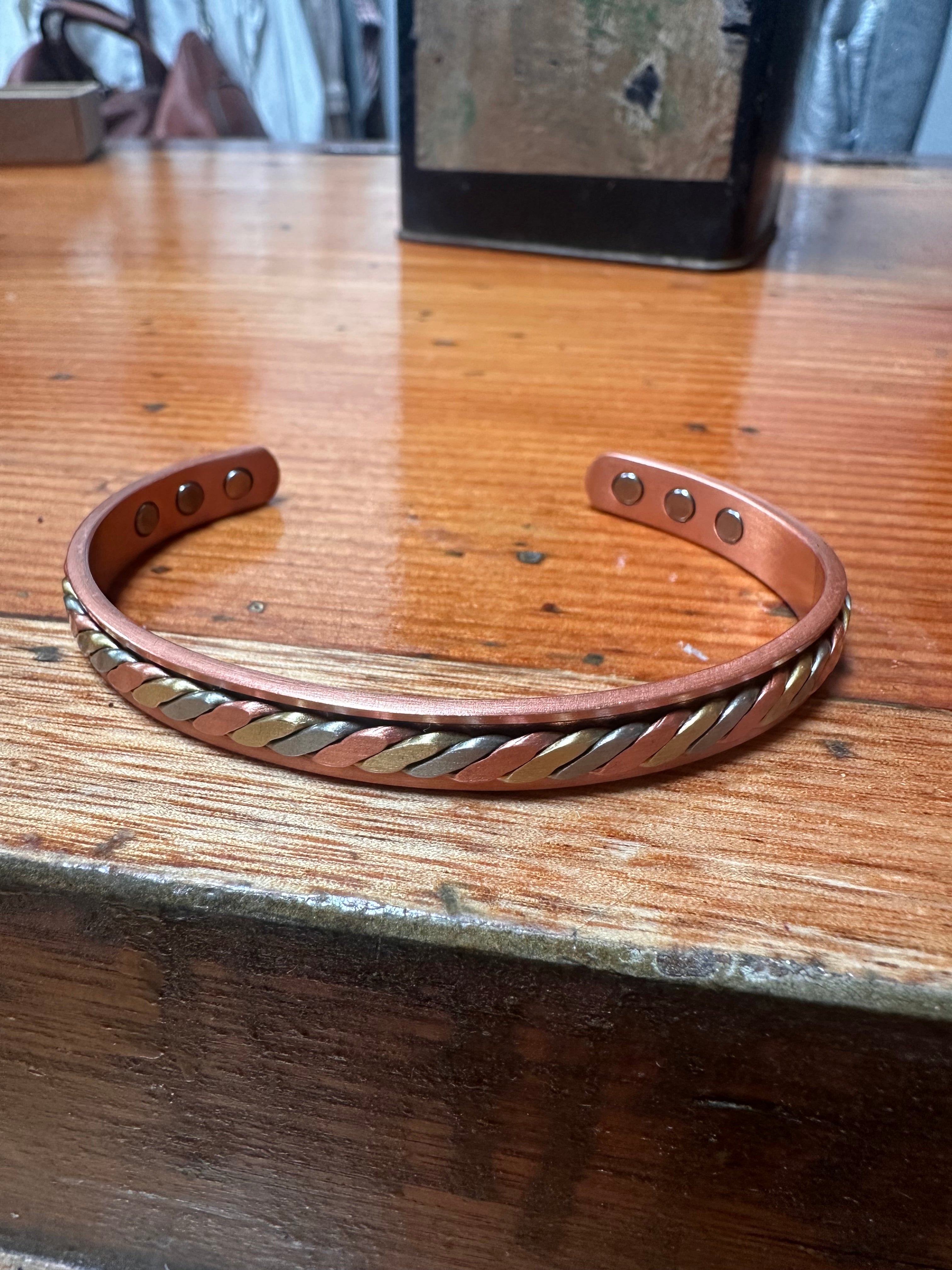 Copper & Magnetic Men’s Bracelets