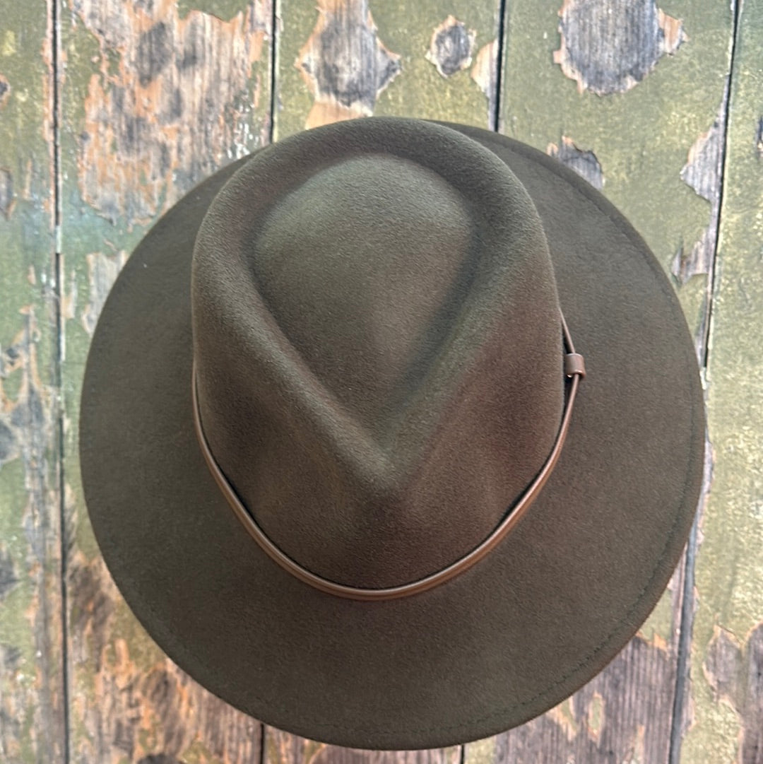 Urban Dust Classic 100% Wool Fedora