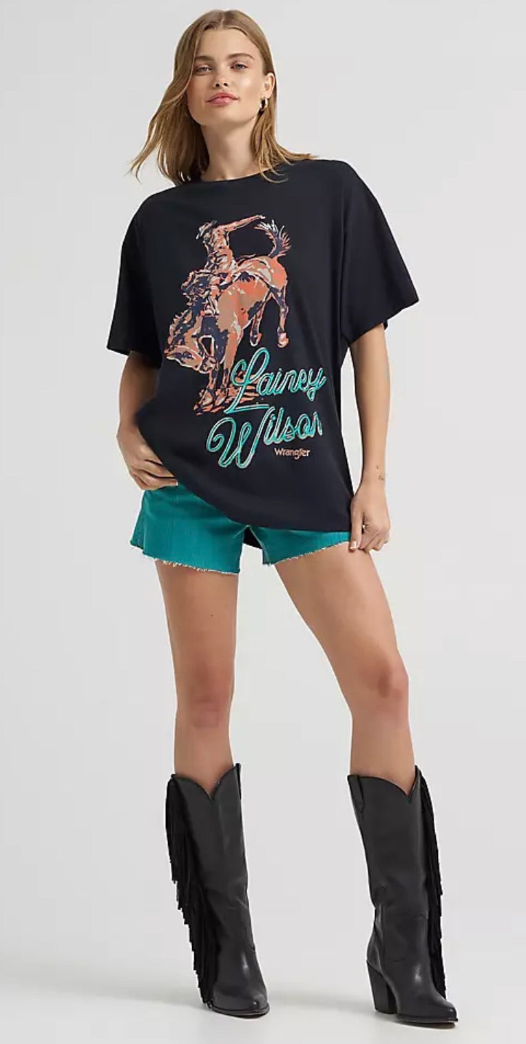 Lainey Wilson x Wrangler Work Oversized T.Shirt