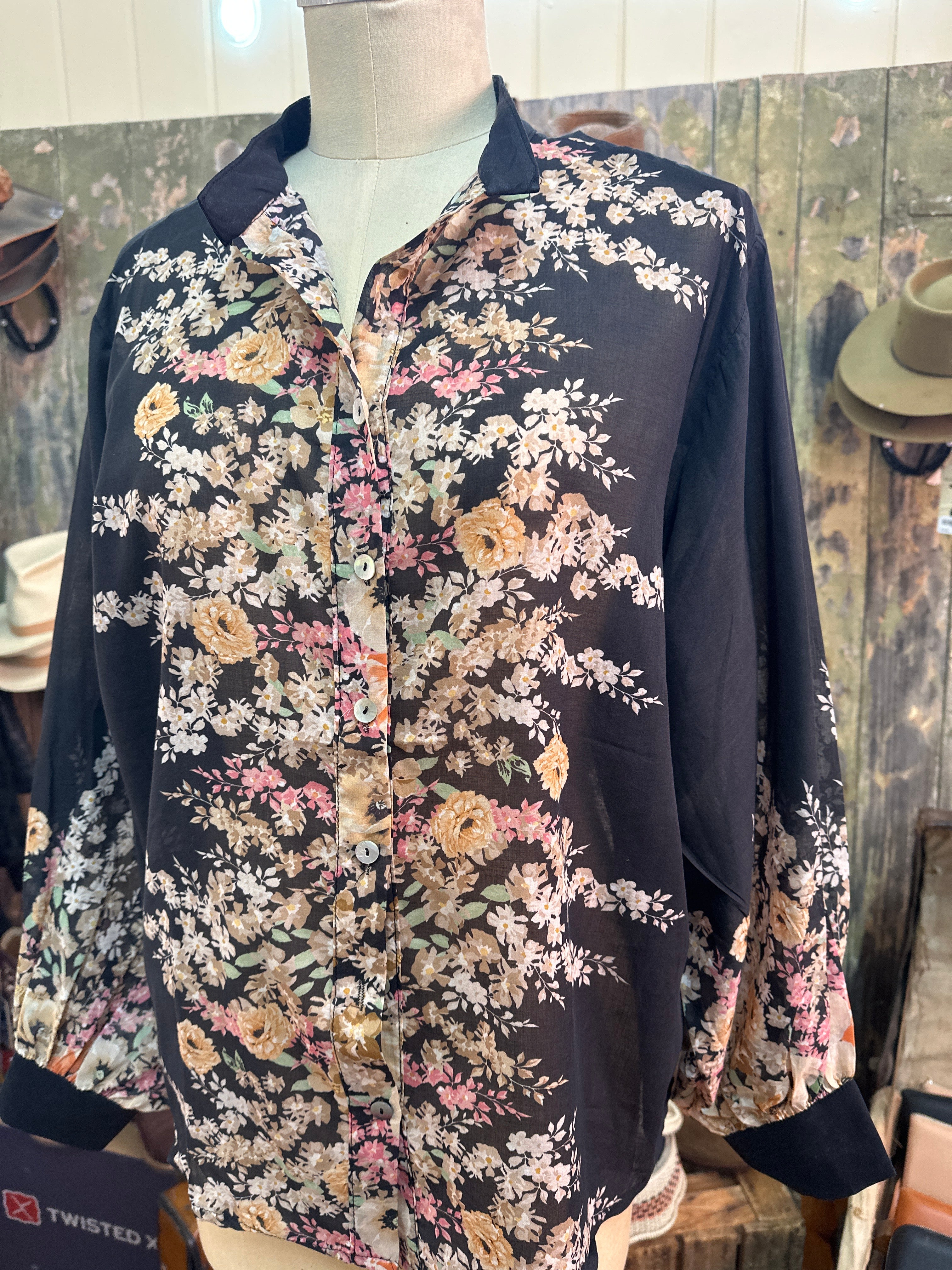 Urban Luxury Cotton Floral Shirt