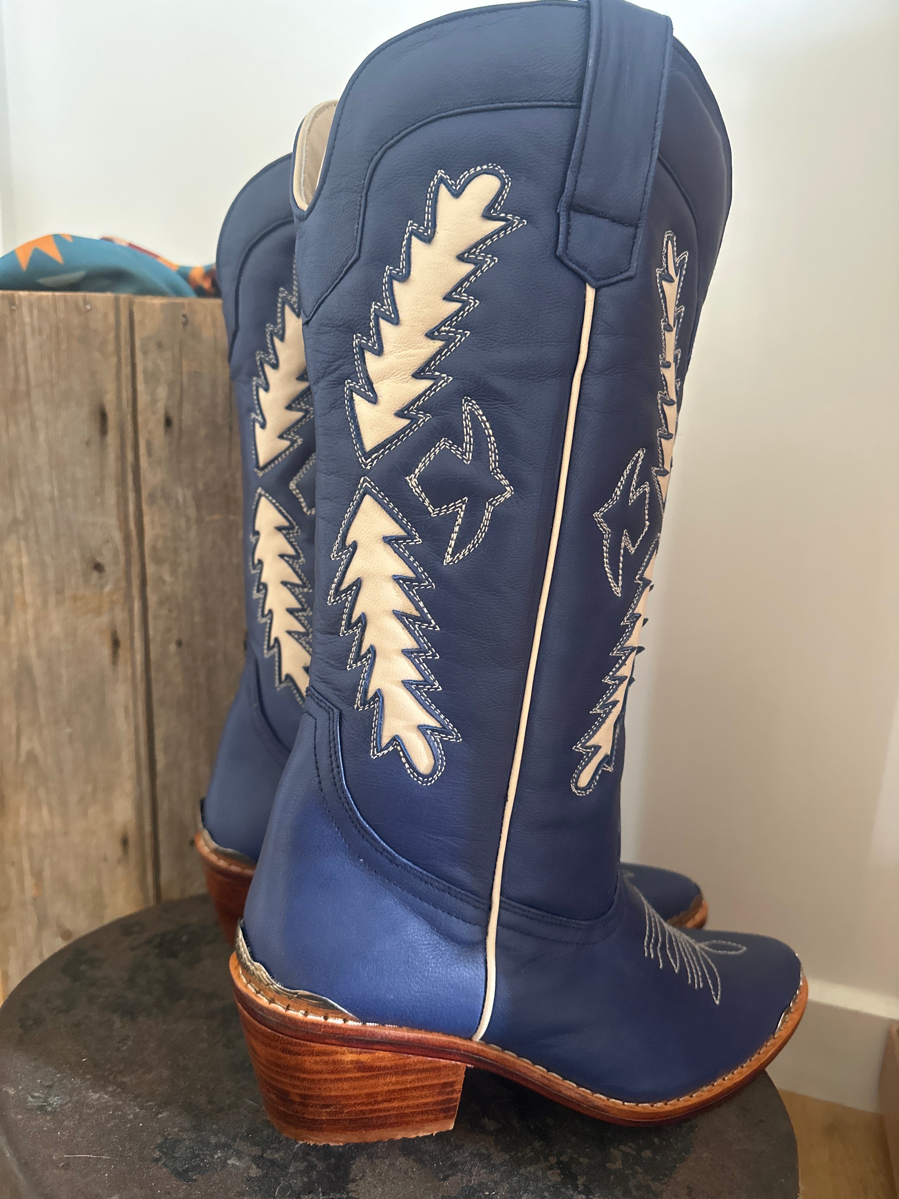Bluebird Leather Handmade Cowgirl Boots