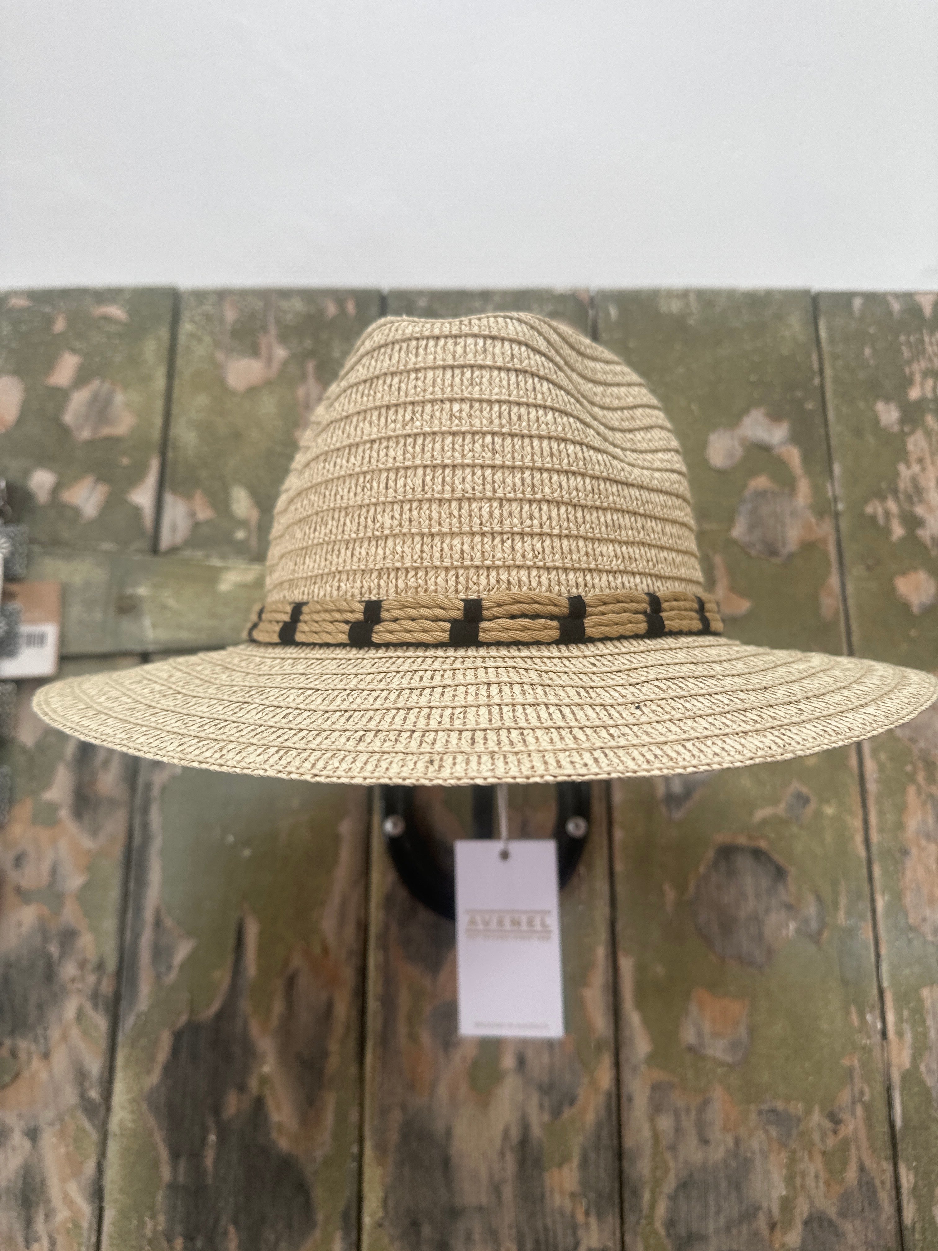 Avenel Corsica Print Braid Fedora