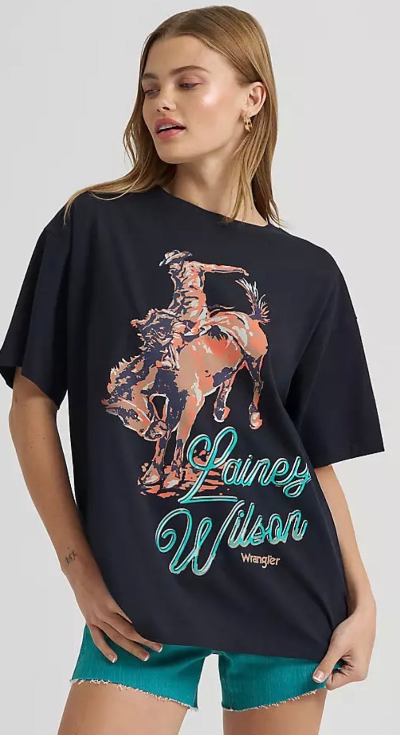 Lainey Wilson x Wrangler Work Oversized T.Shirt