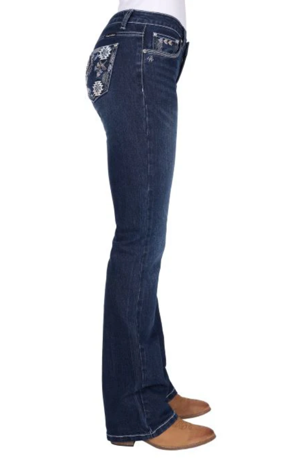 Pure Western Womens Raven Boot Cut Jean